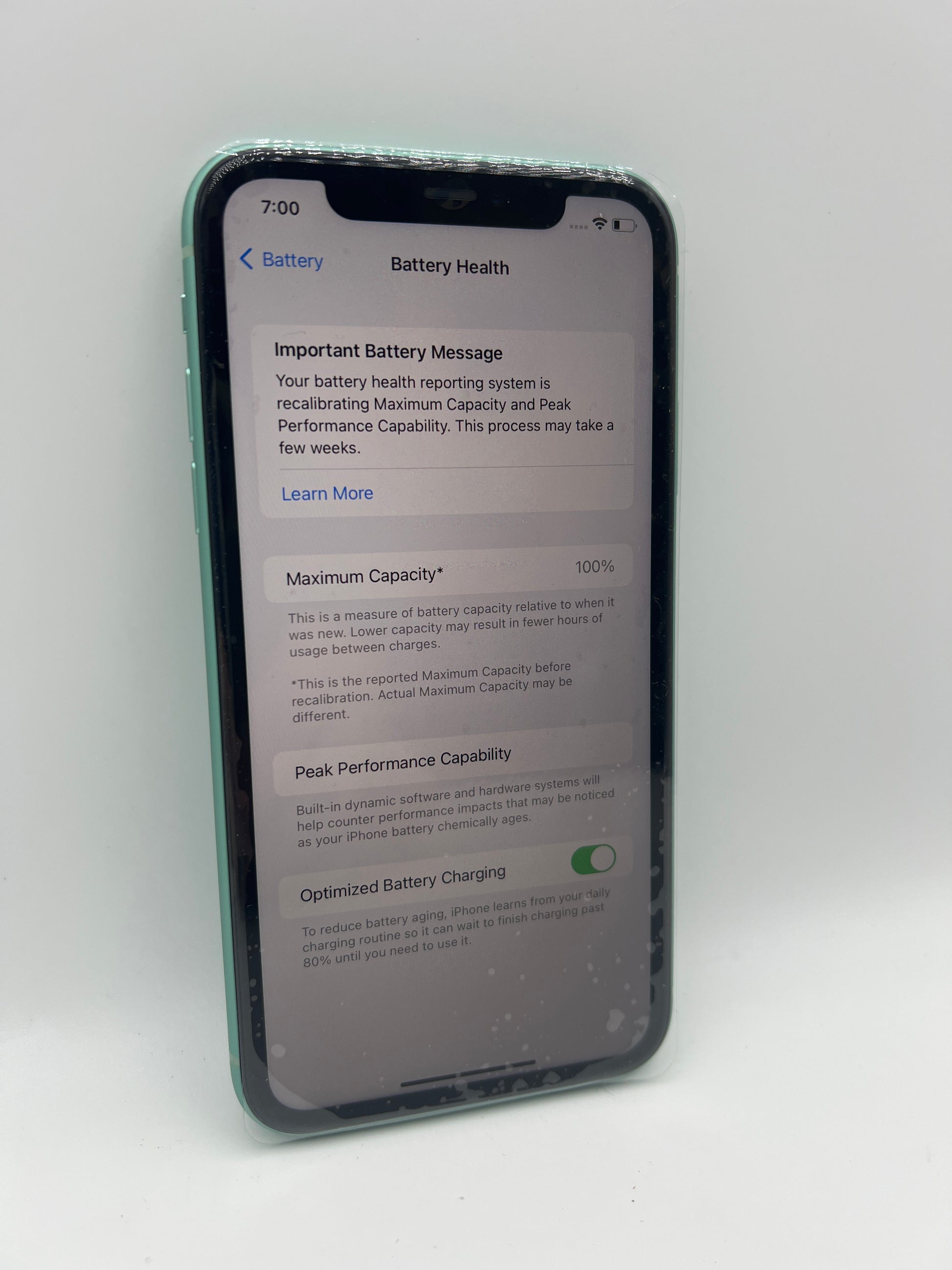 Apple iPhone 11 128GB Green Unlocked Renewed Premium