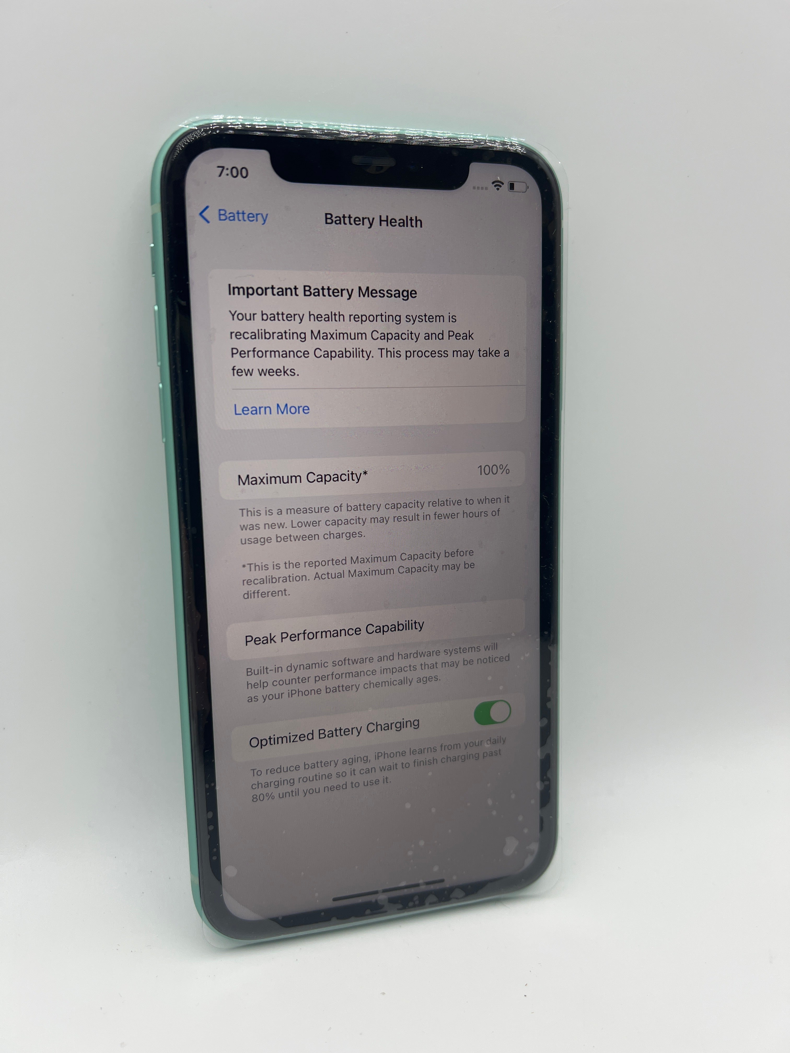 Apple iPhone 11 128GB Green - Unlocked (Renewed Premium)