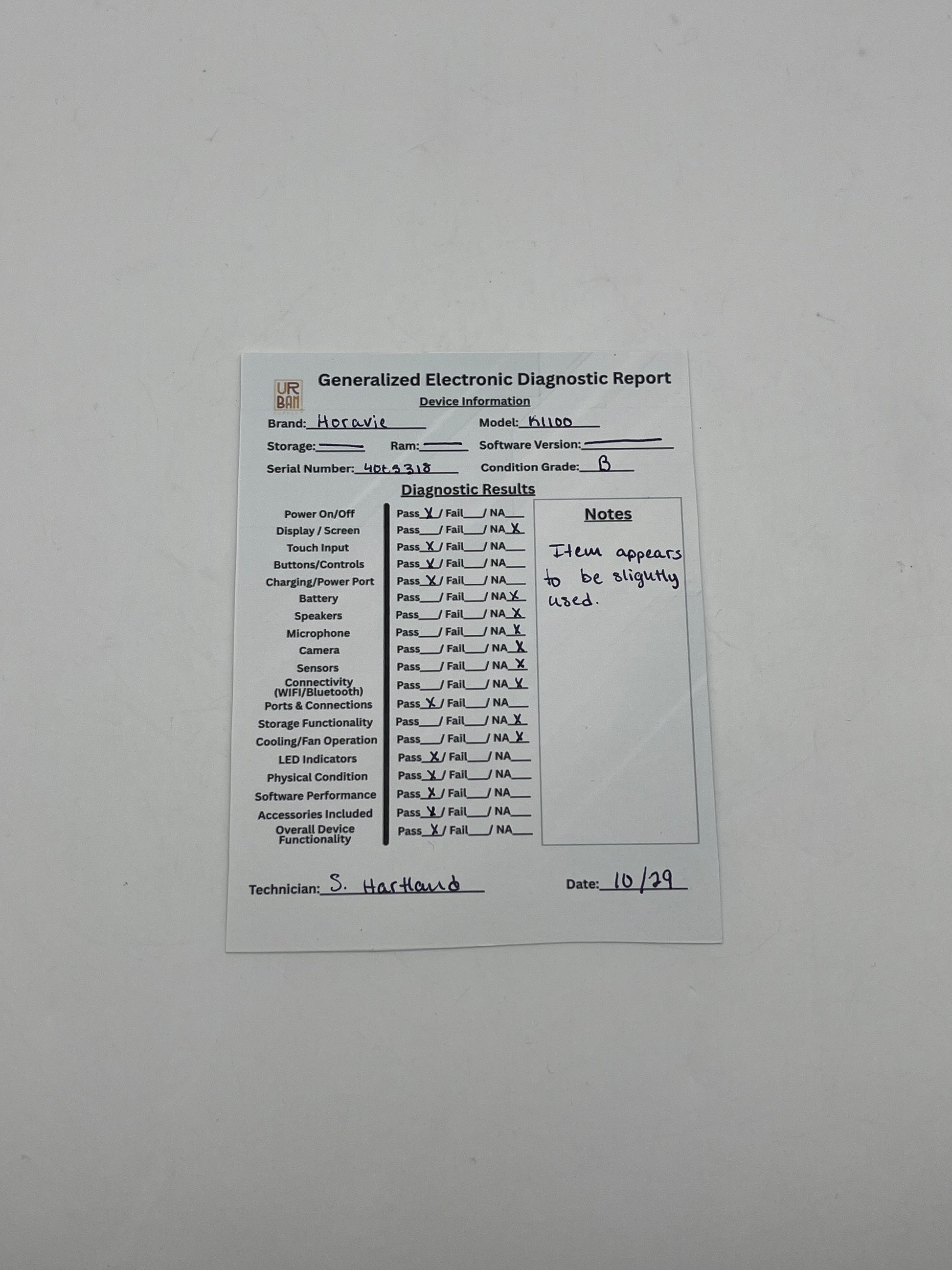 Horavie Coffee Maker with Descaling Reminder