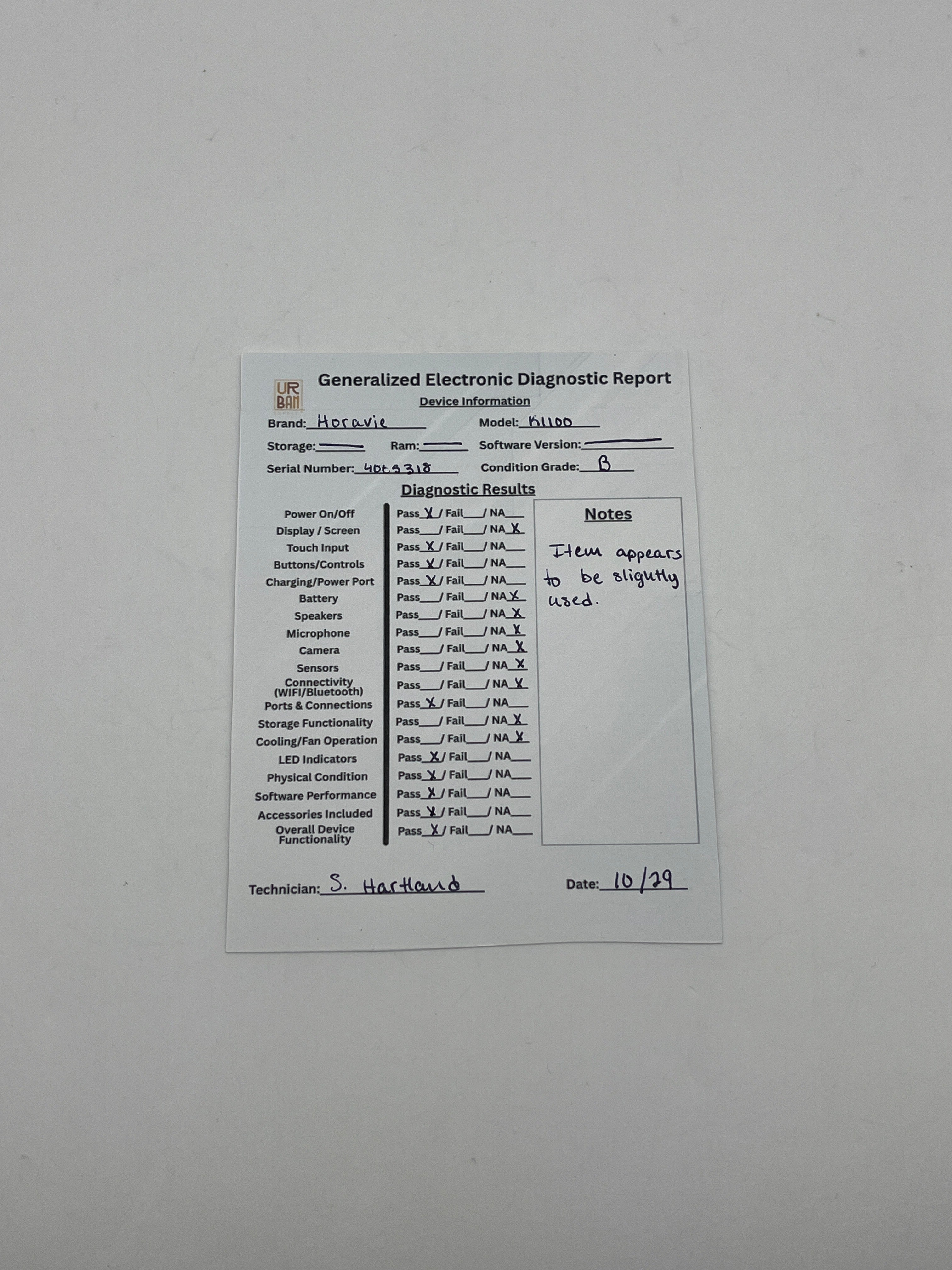 Horavie Coffee Maker with Descaling Reminder