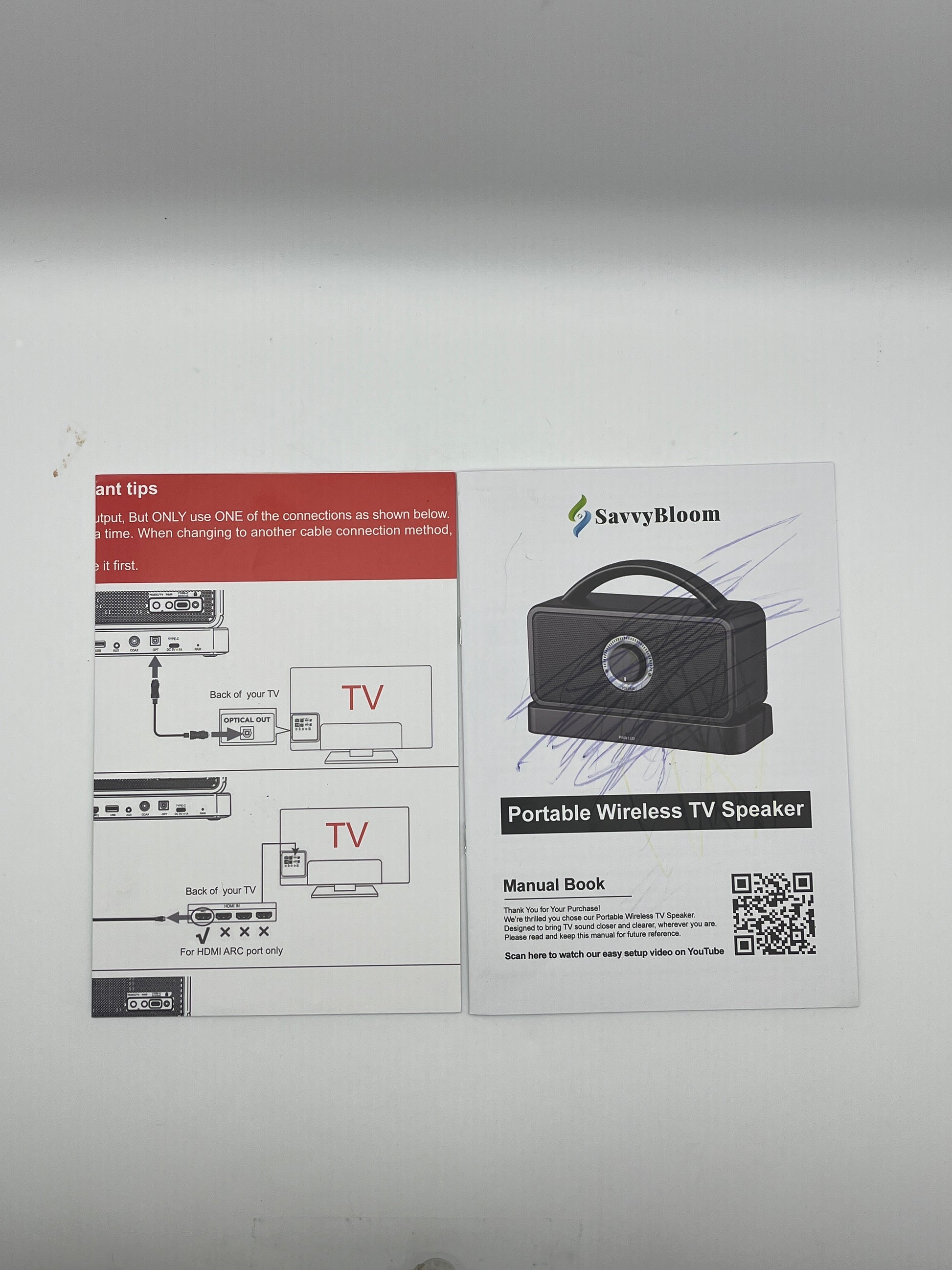 No Sound Lag TV Speakers