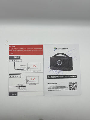 5.8 GHz wireless speakers