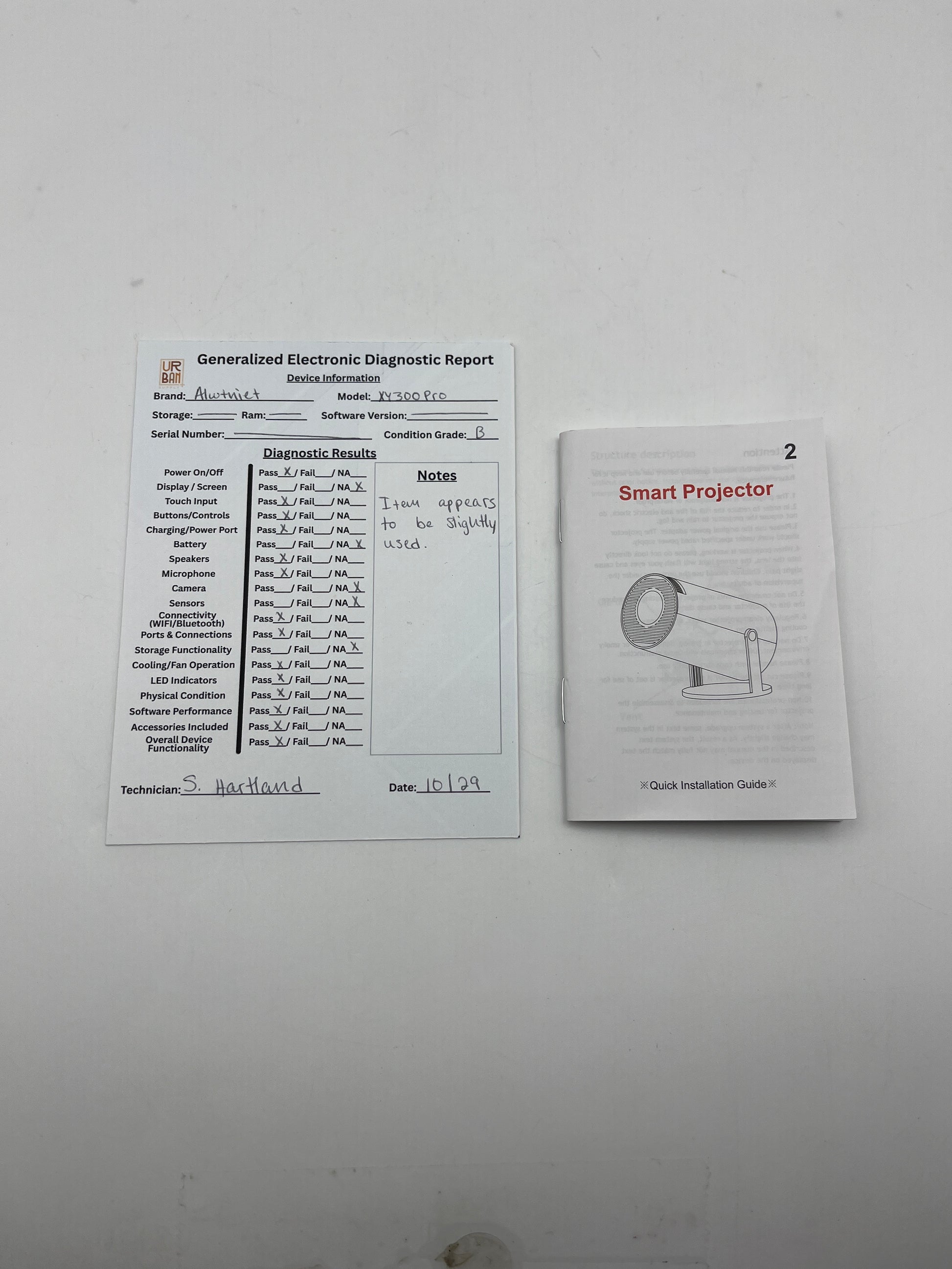 HY300PRO Mini Projector