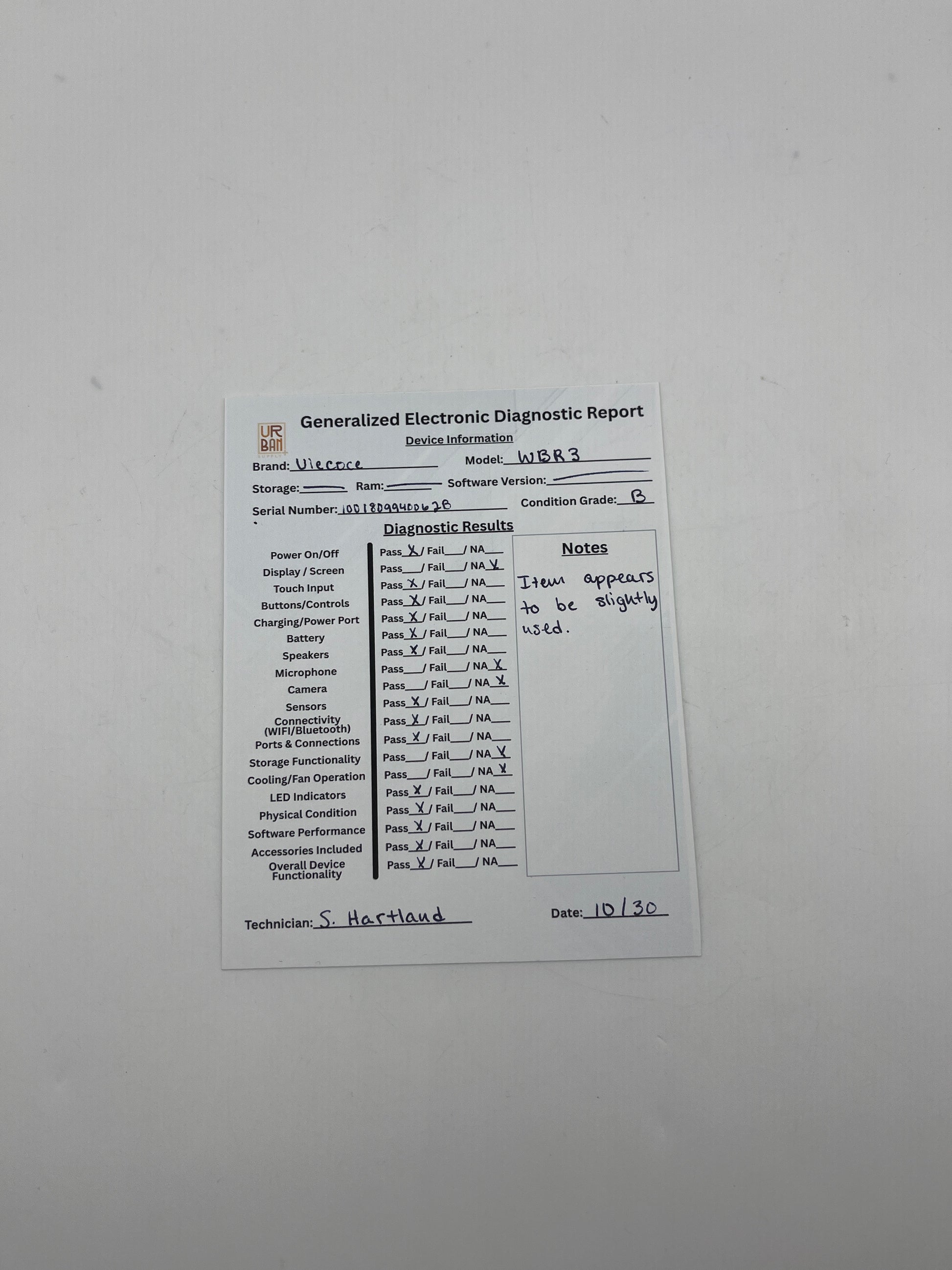 Ulecoce Fingerprint Door Lock Keypad Deadbolt with Handle Set