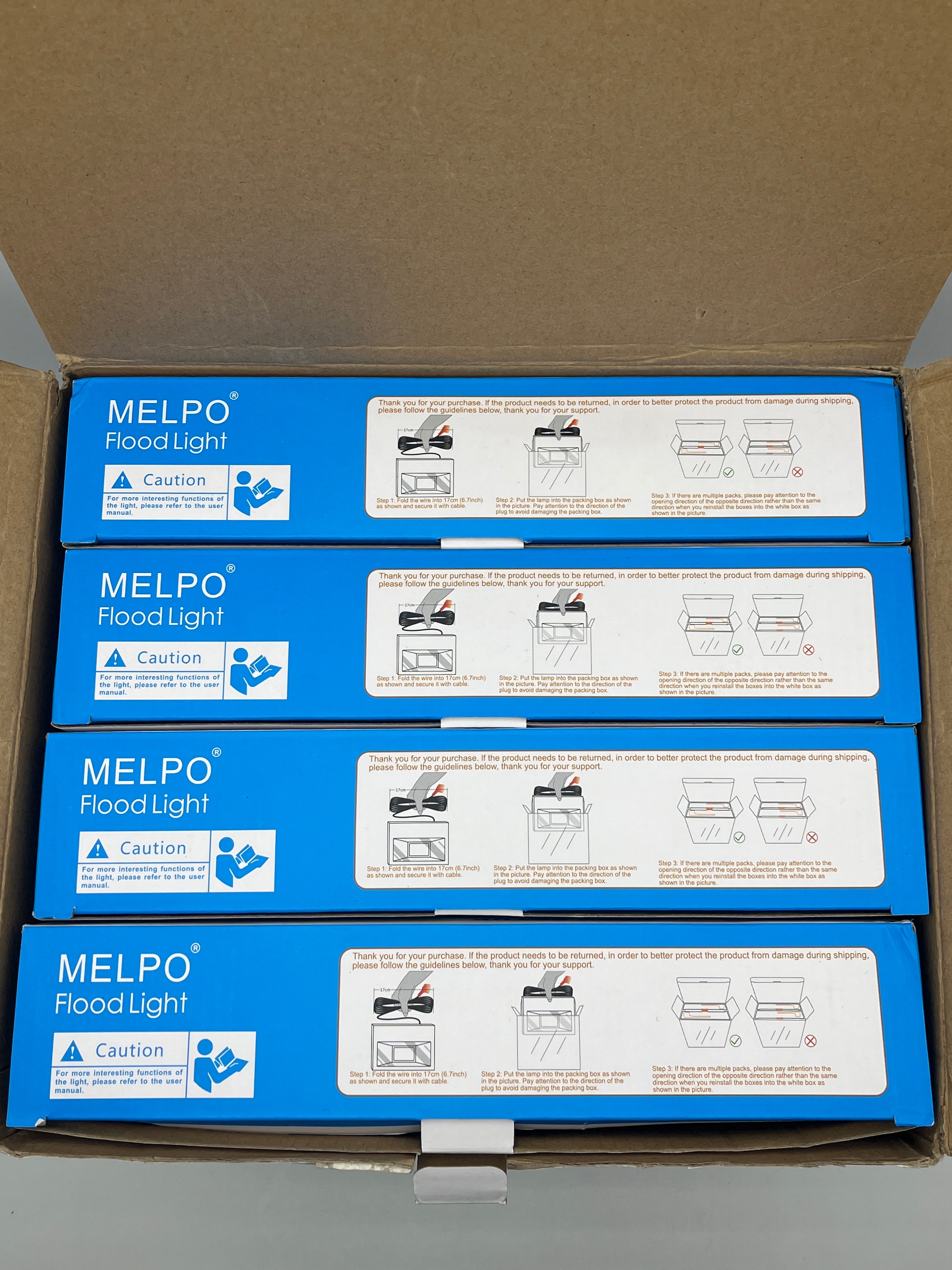 MELPO LED Flood Light with DIY Scenes and Timing Function