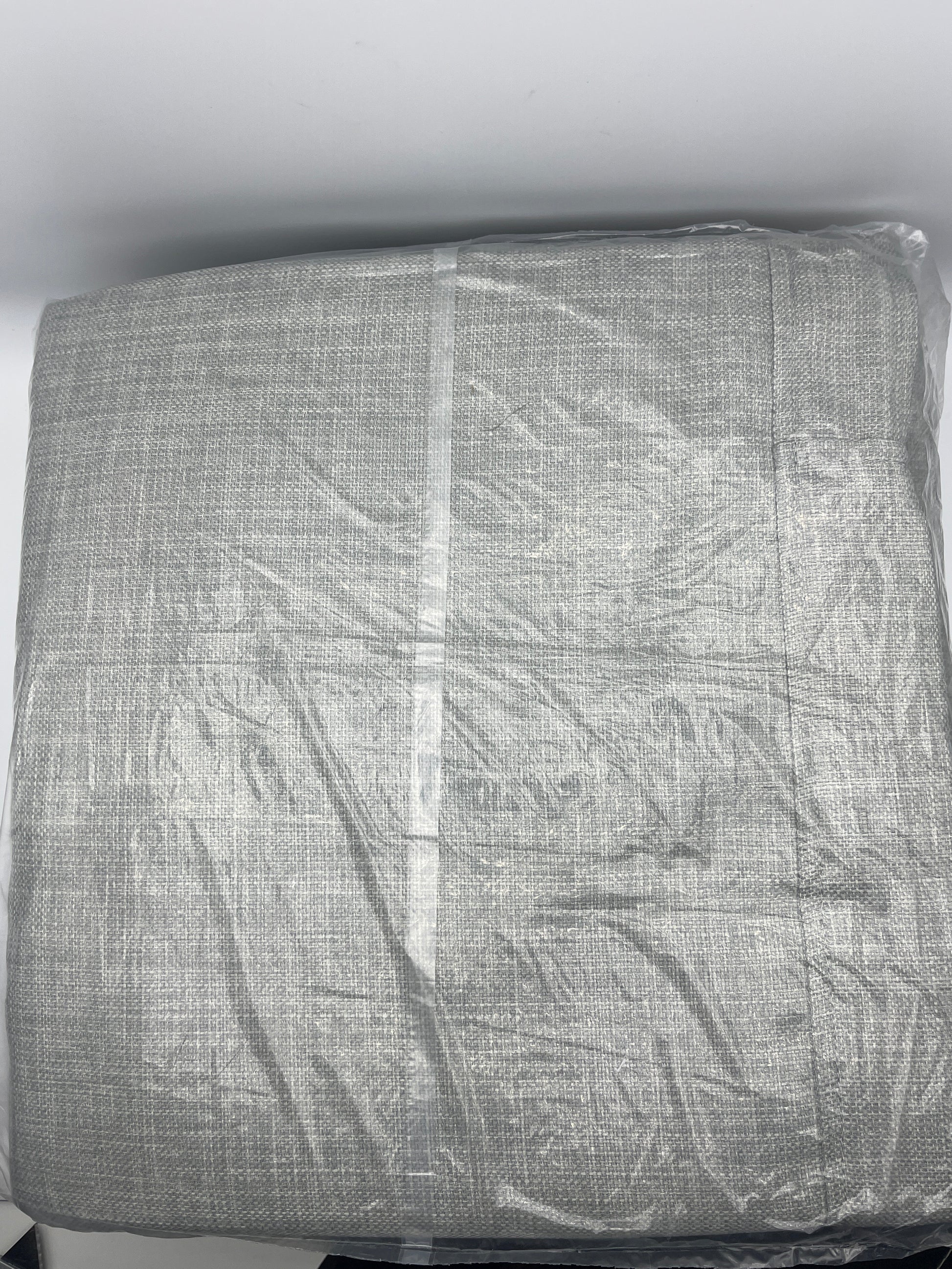 MASTERS OF COVERS Snug Fit Karlstad 3 Seat Sofa Cover Light Grey