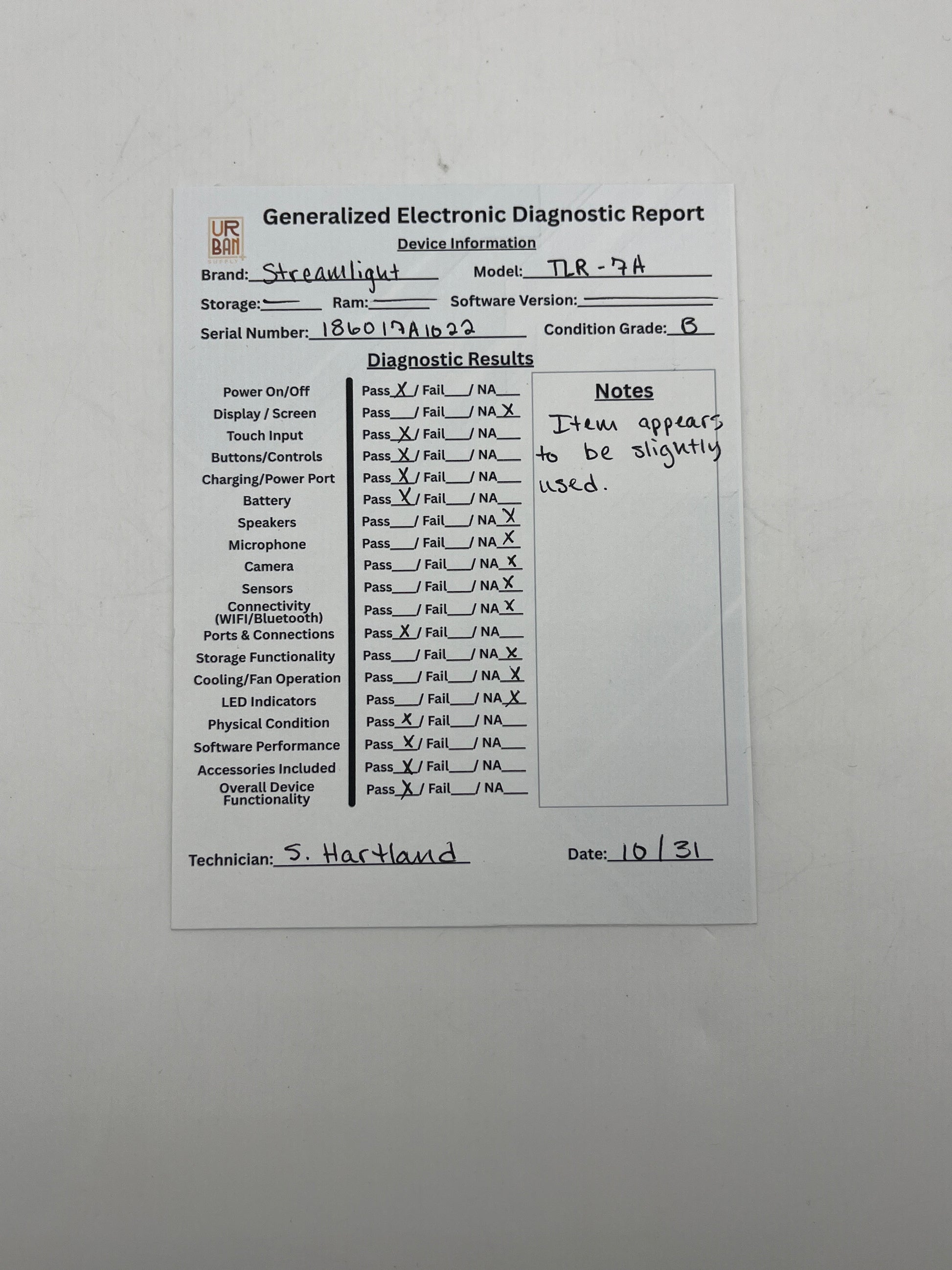 Streamlight TLR-7 X 500-Lumen Compact Tactical Weapon Light
