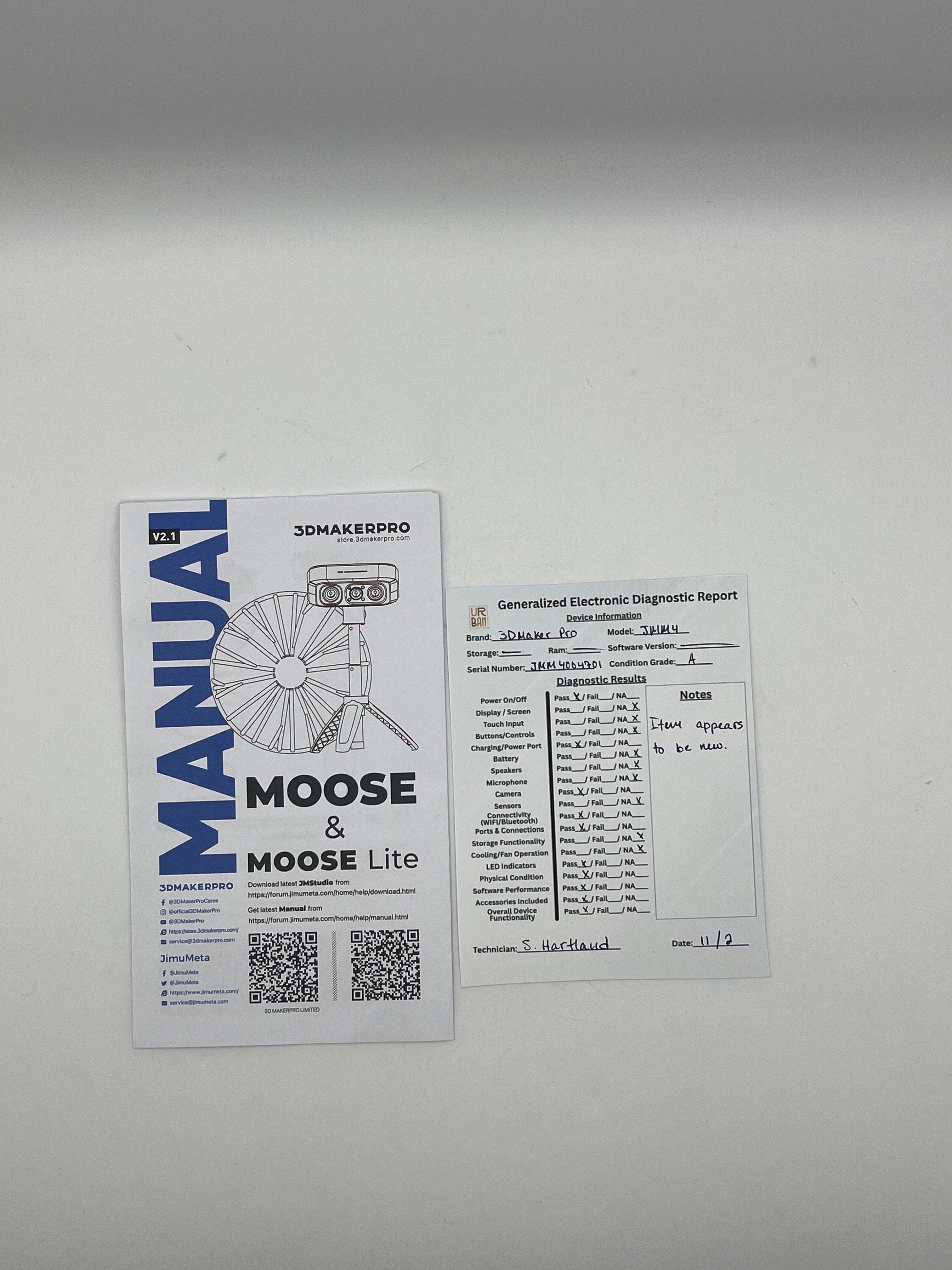 AI Visual Tracking 3D Scanner