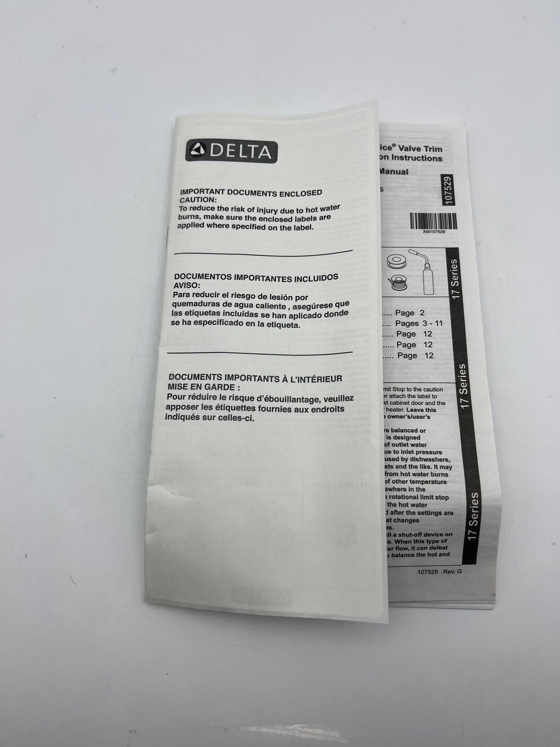 Delta T17059-CZ Valve Trim