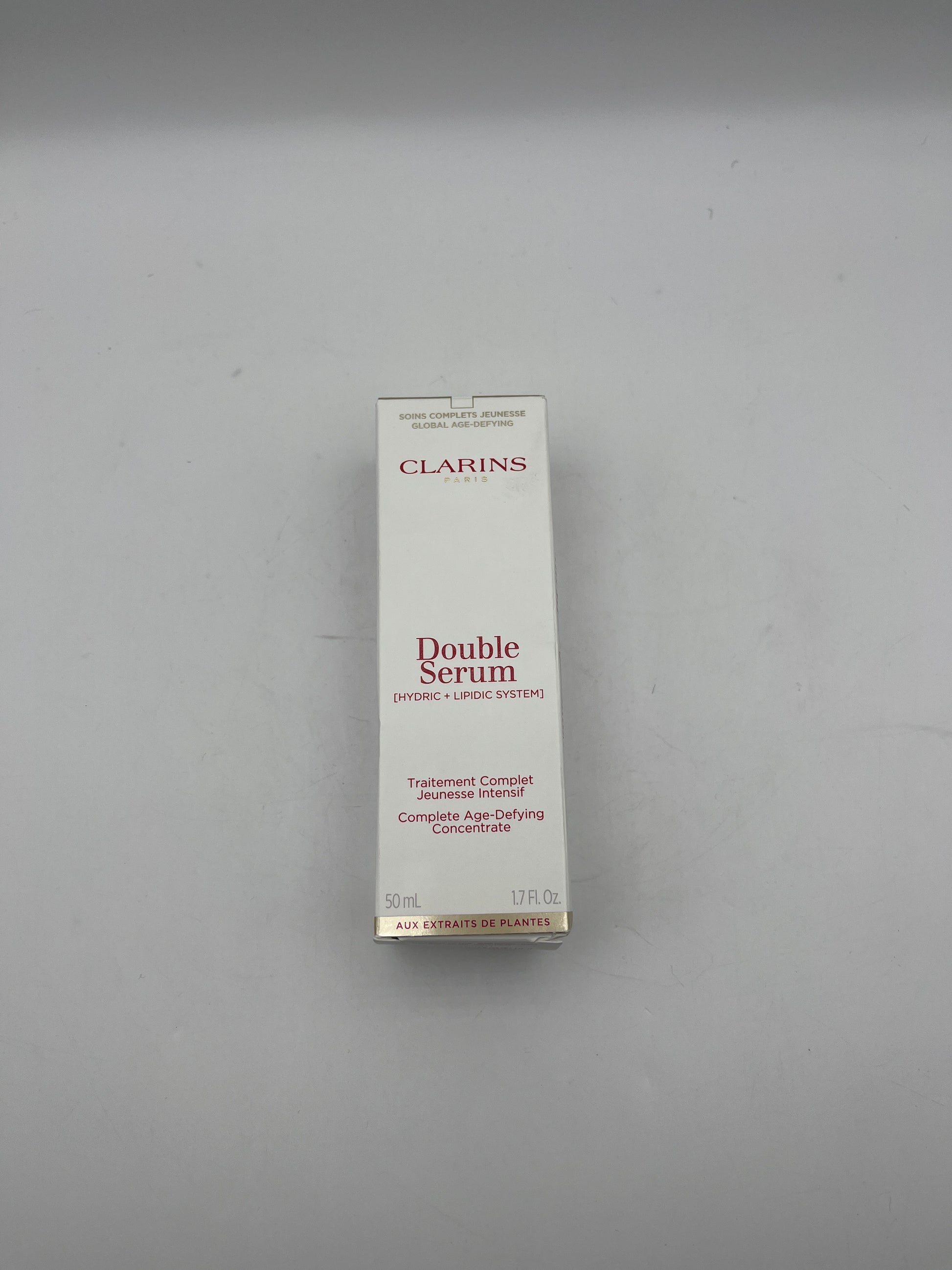 Clarins Double Serum packaging