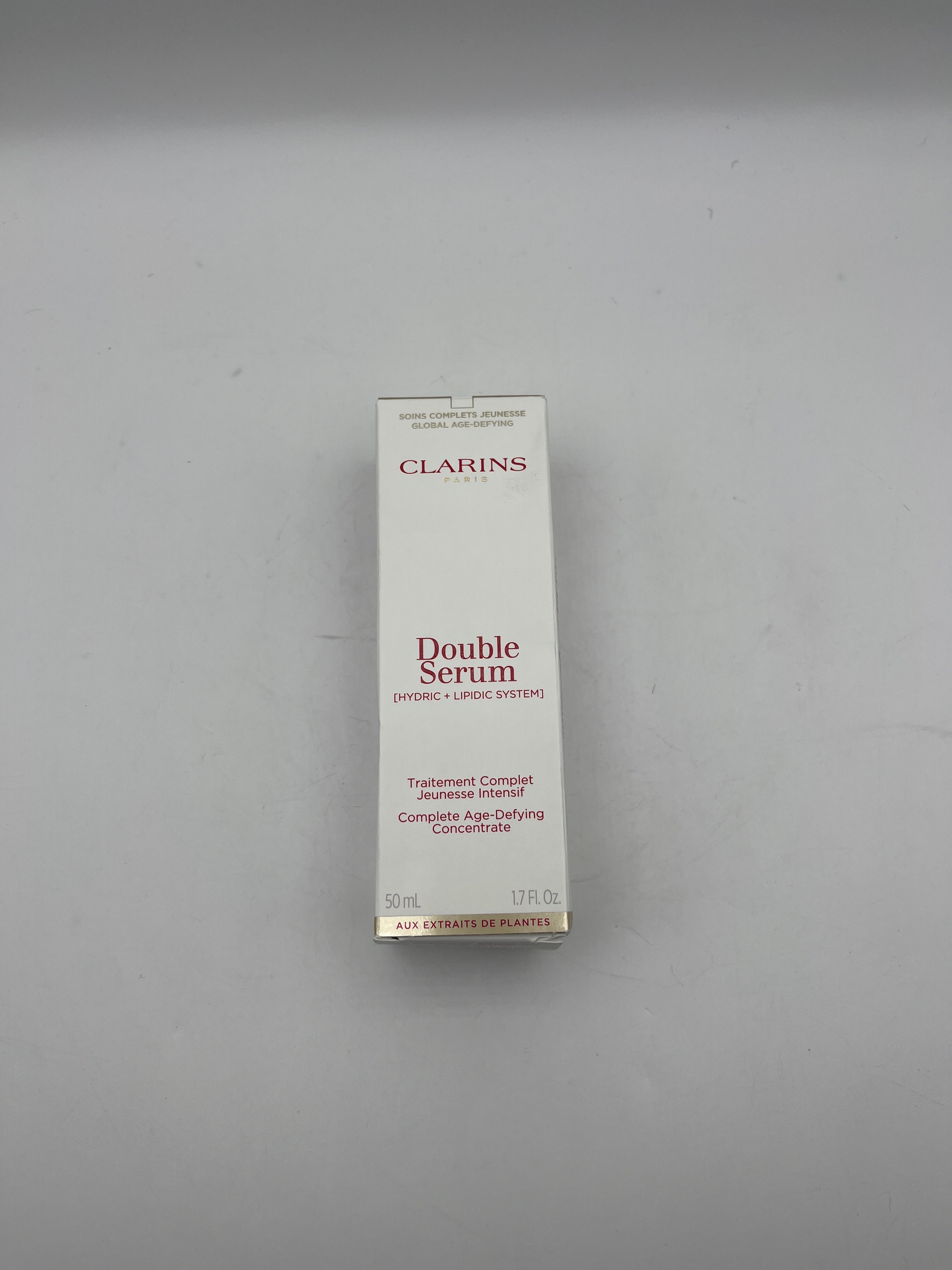 Clarins Double Serum packaging