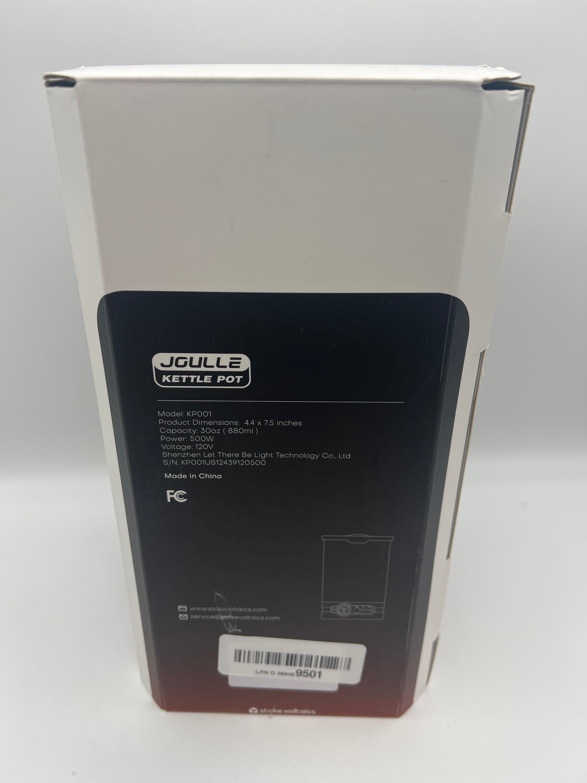 Stoke Voltaics Electric Kettle