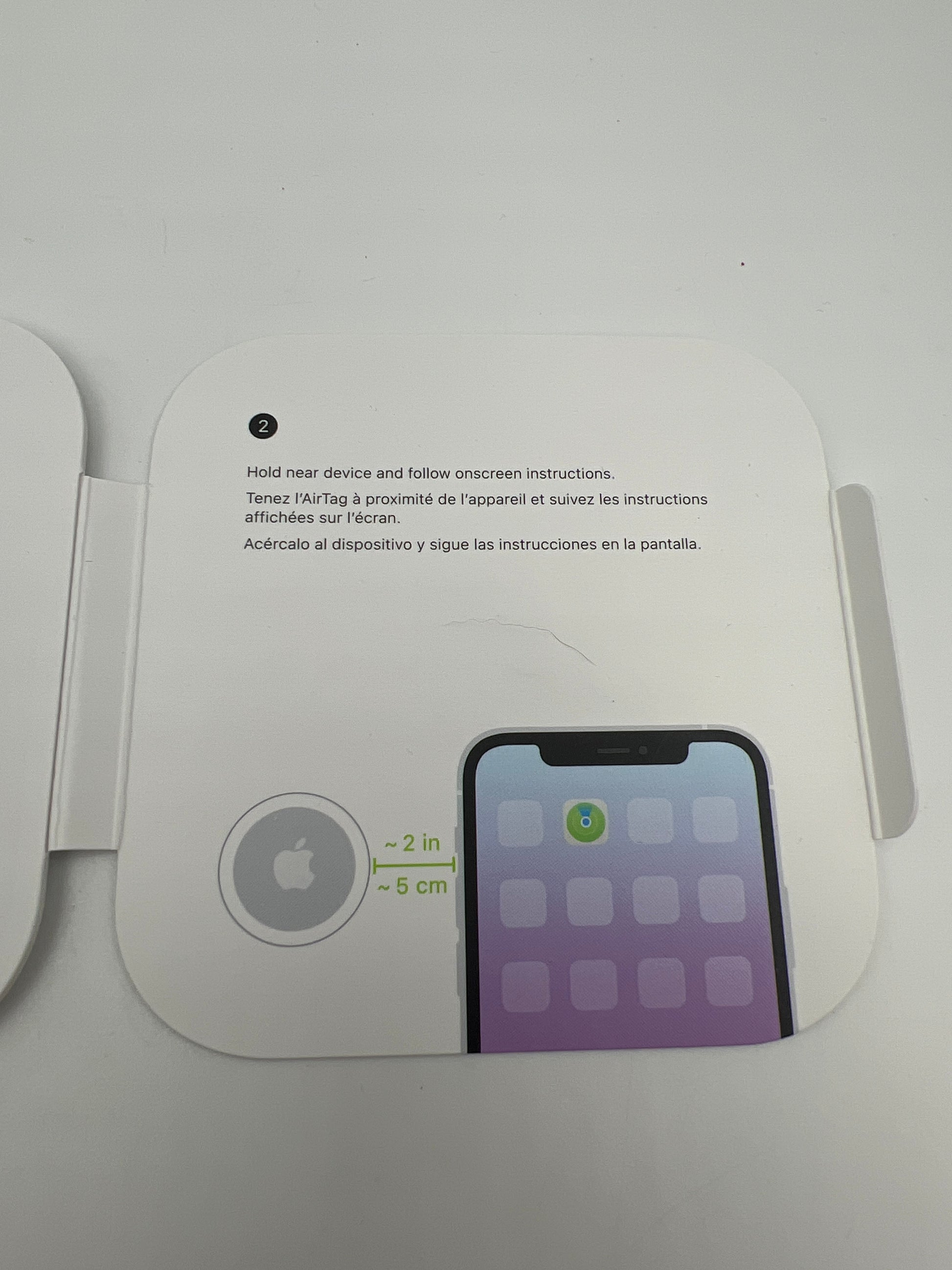 Apple AirTag front view