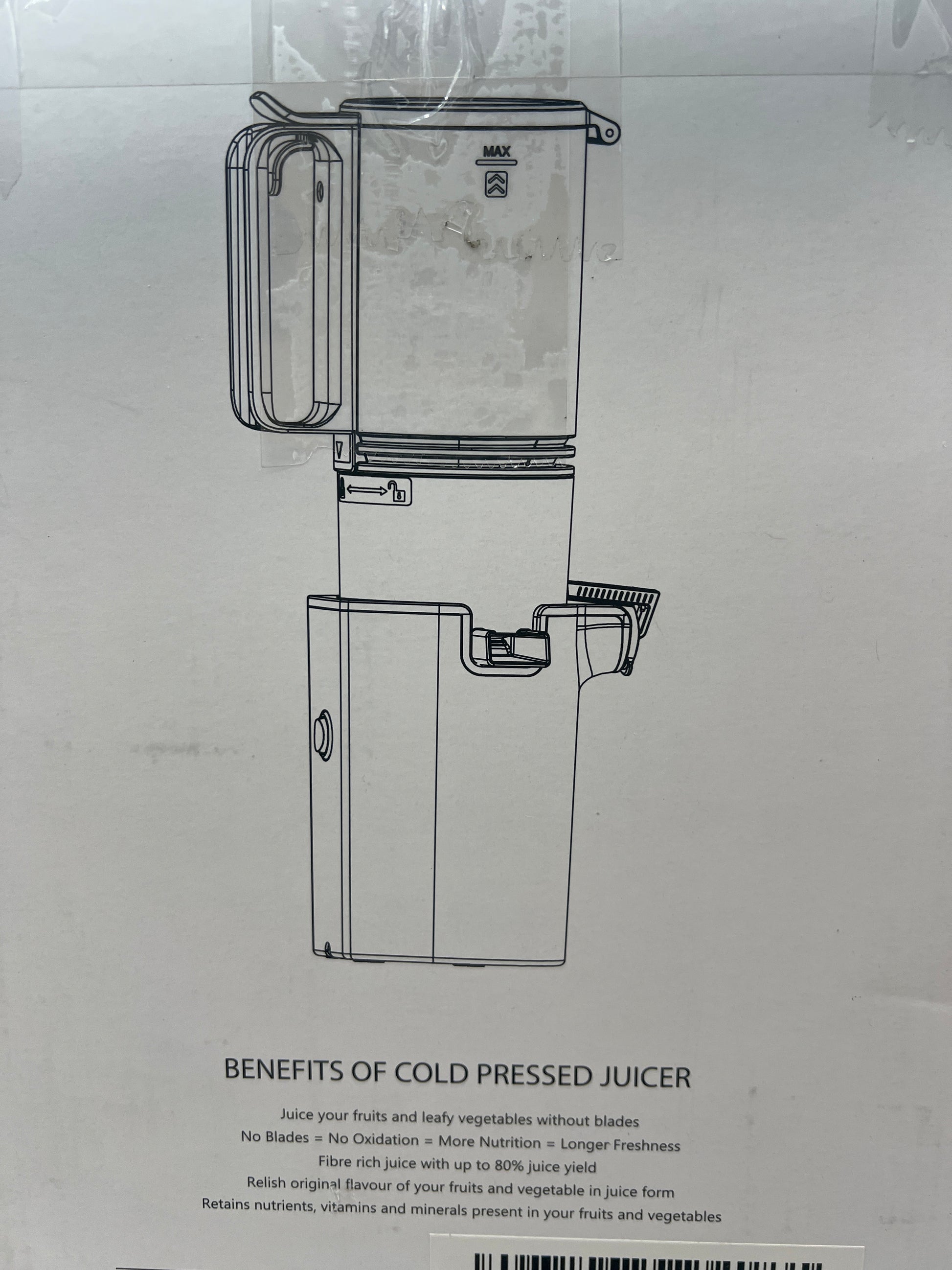 EanOruus Cold Press Juicer