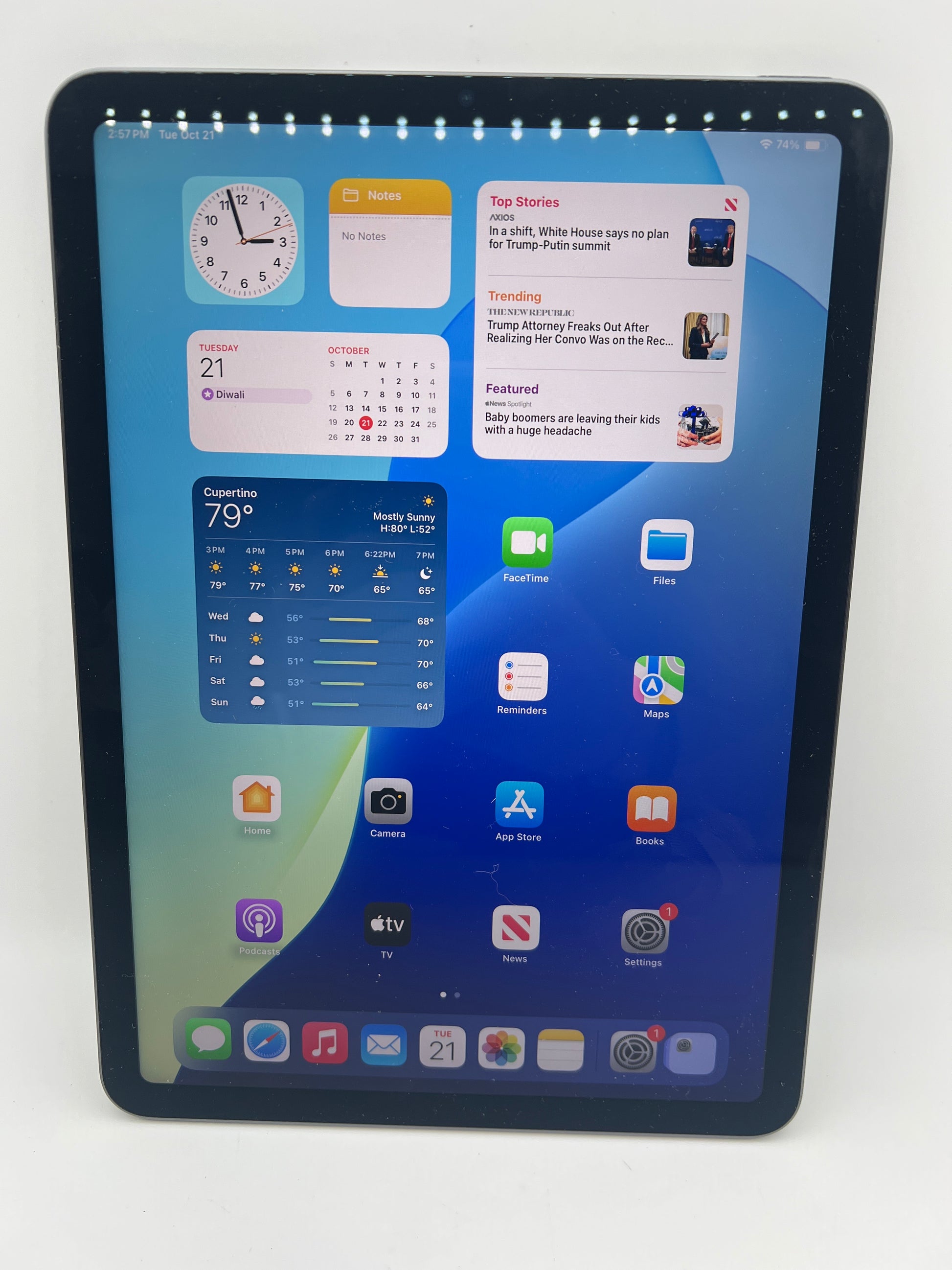 Early 2022 Apple iPad Air 5th Gen