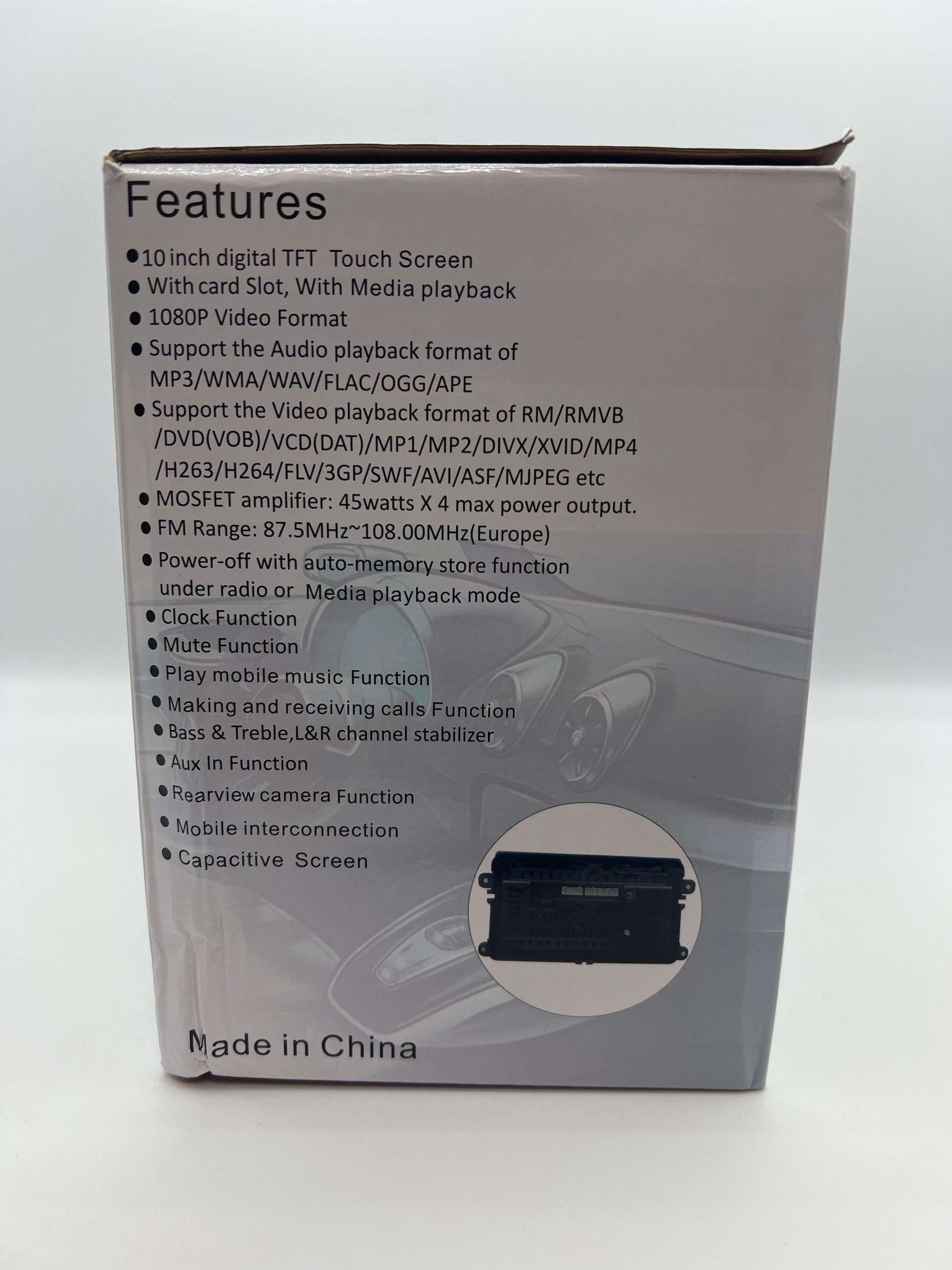 EKAT 10.4-Inch Android 13 Car Stereo