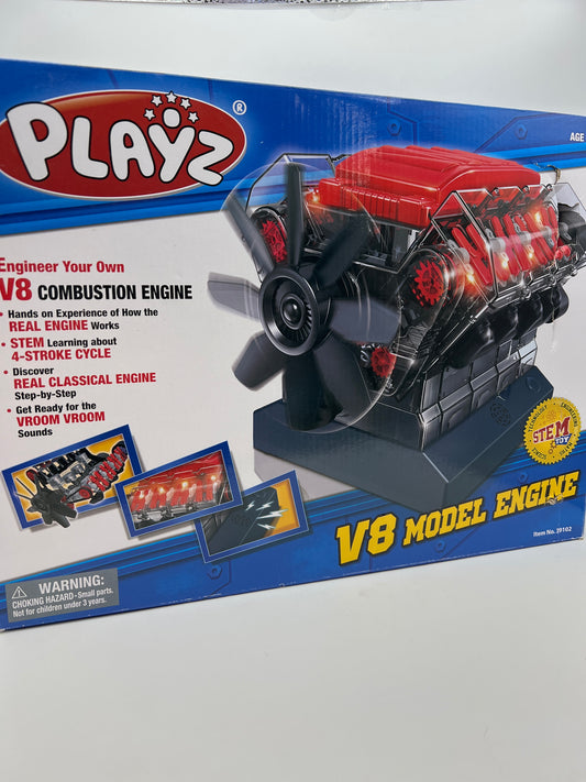 Playz V8 Engine Model Kit