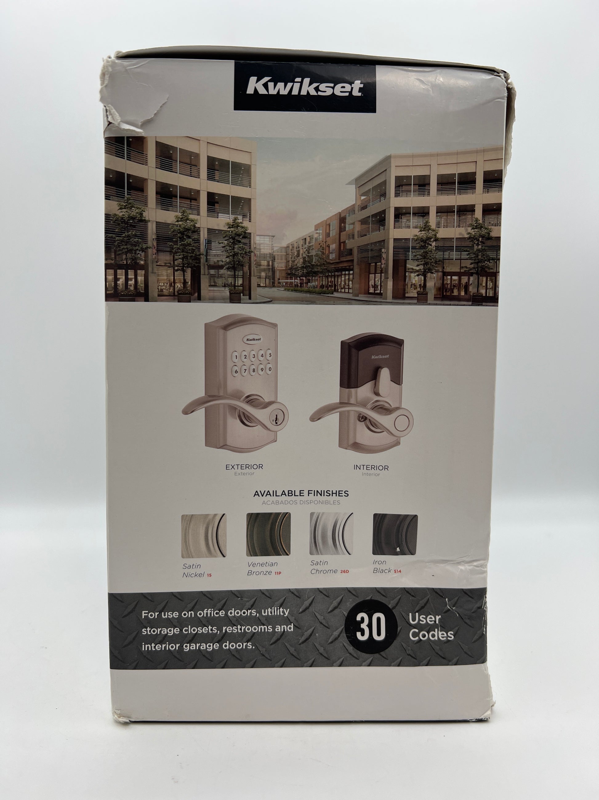 Kwikset SmartCode 955 Pembroke Keypad Lever