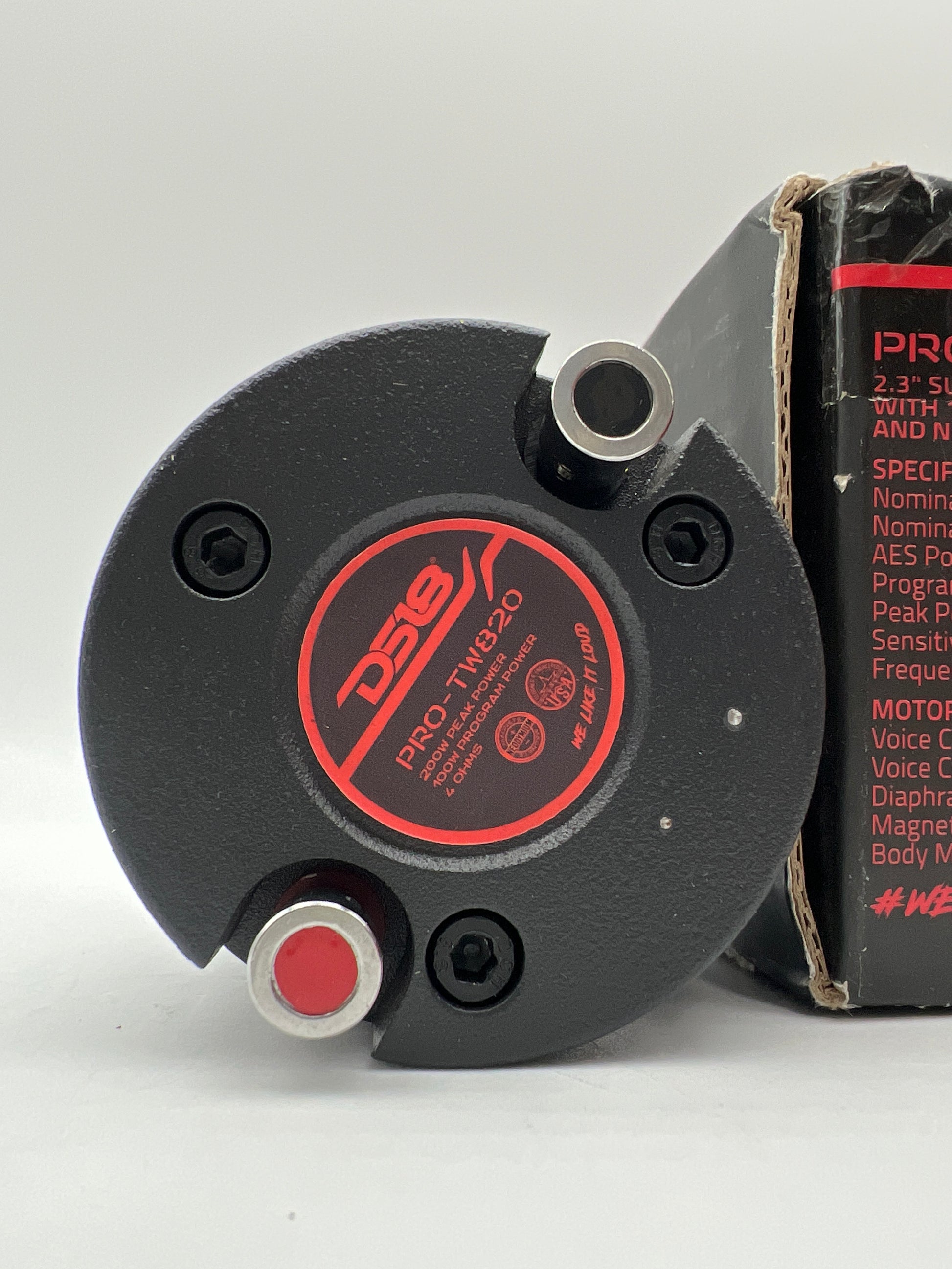 DS18 PRO-TW820 1" Neodymium Super Bullet Tweeter