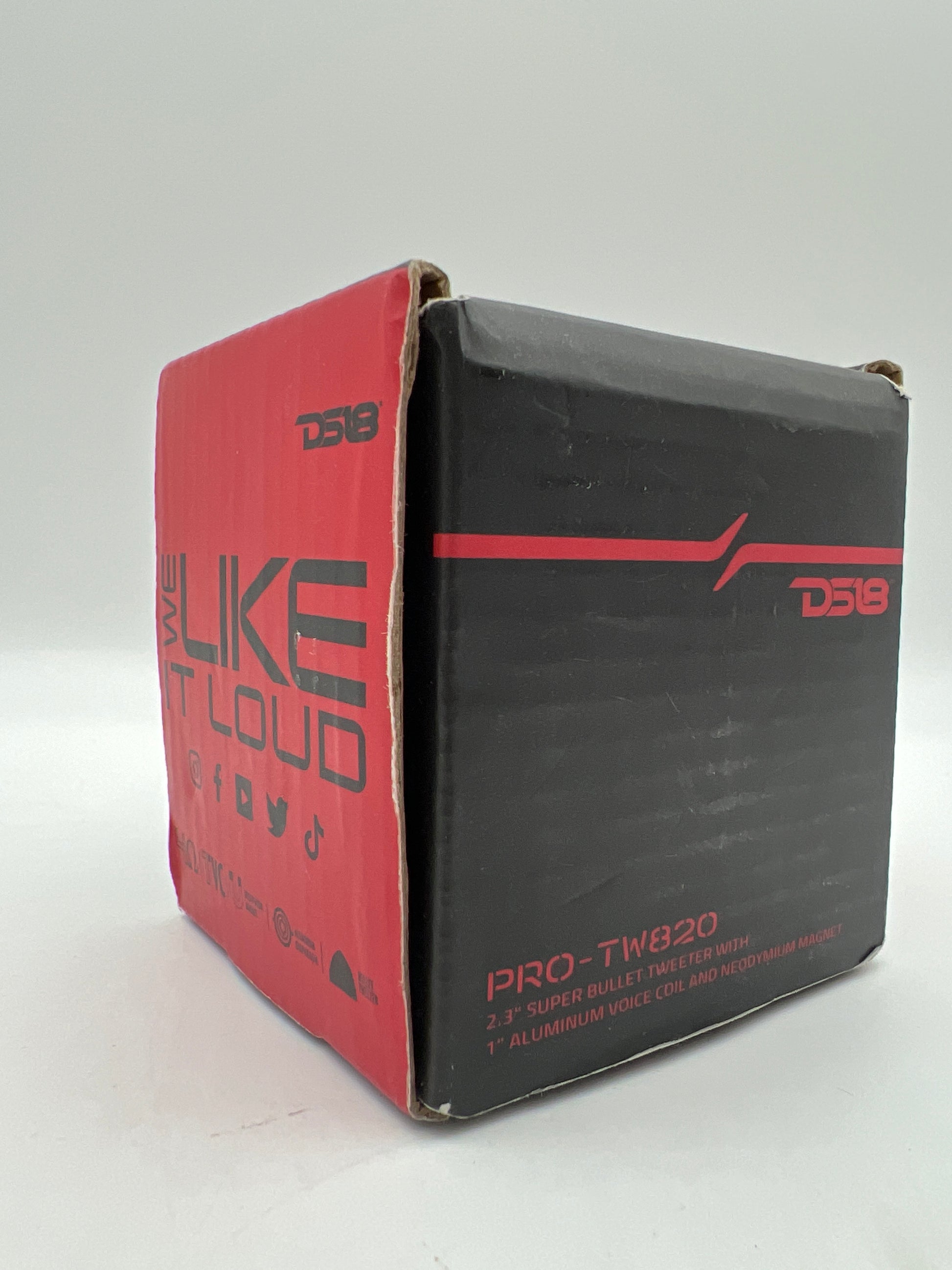 DS18 PRO-TW820 1" Neodymium Super Bullet Tweeter - 200W 4-Ohm