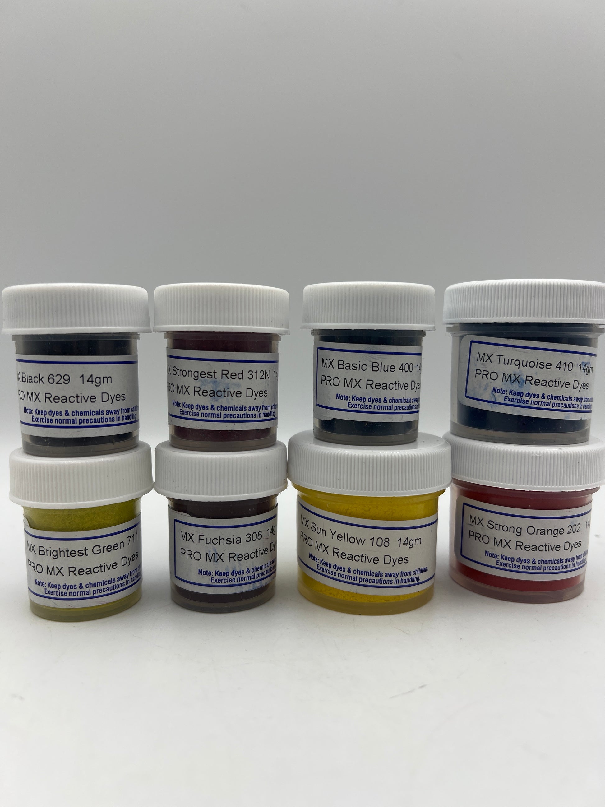 PRO Fiber Reactive MX 8 Color Dye Set