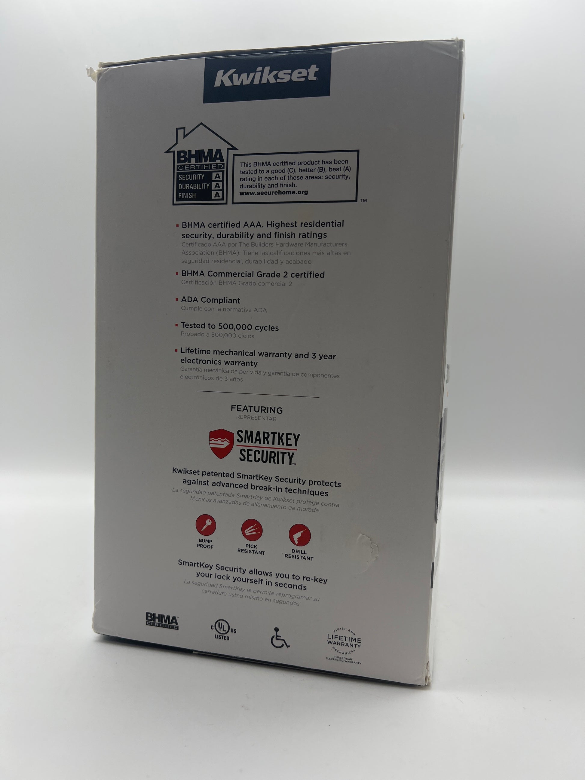 Kwikset SmartCode 955 Pembroke Light Commercial Keypad Lever