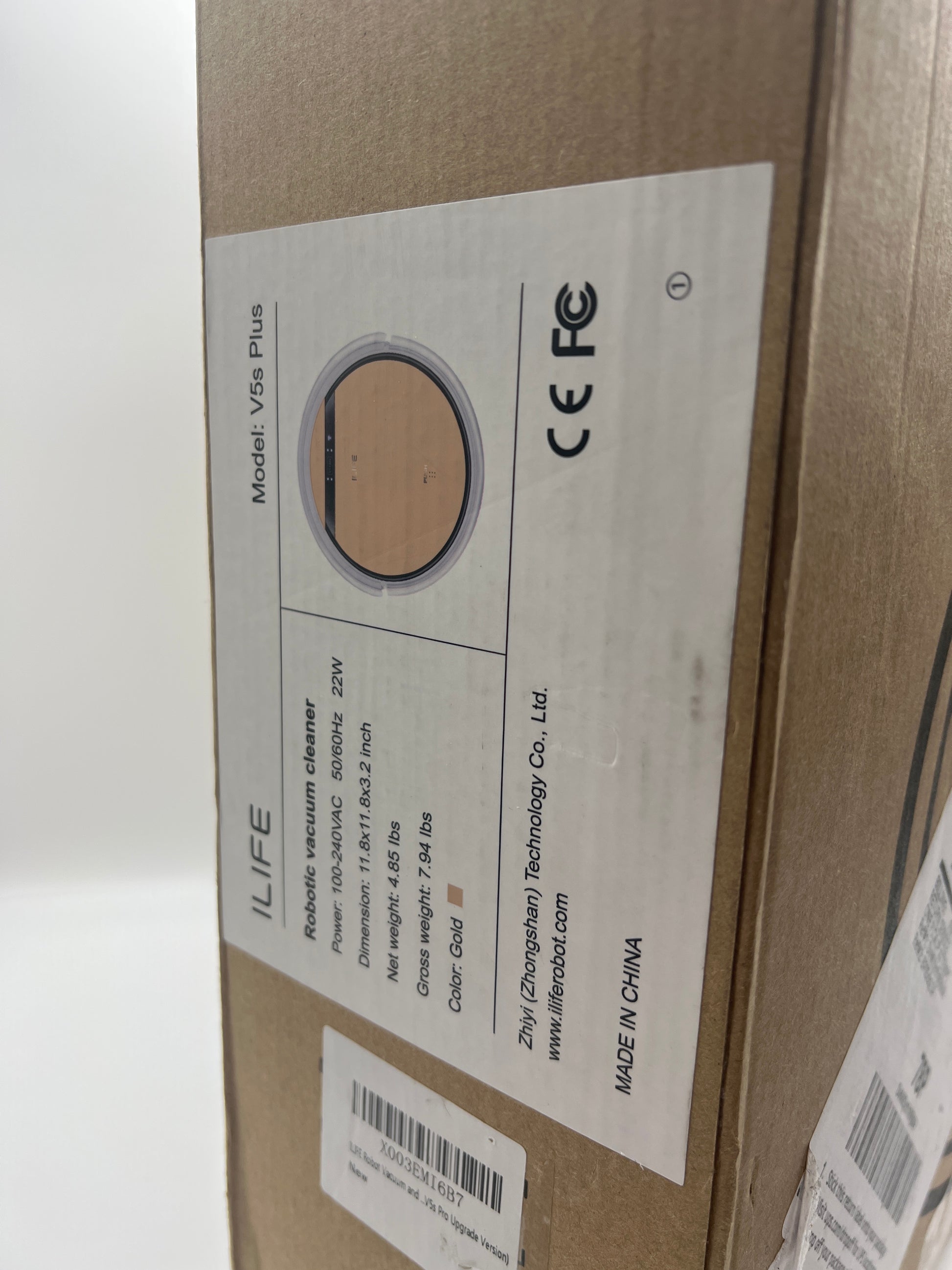 ILIFE V5s Plus Robot Vacuum and Mop Combo