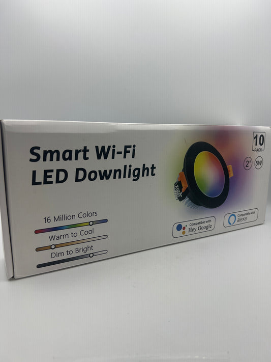 LightingWill 2-Inch Smart WiFi LED Downlight