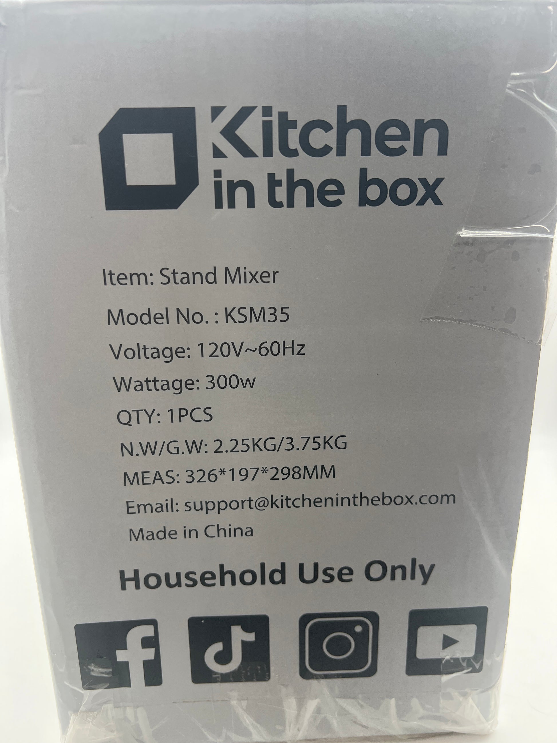 Kitchen in the Box Stand Mixer 3.5QT