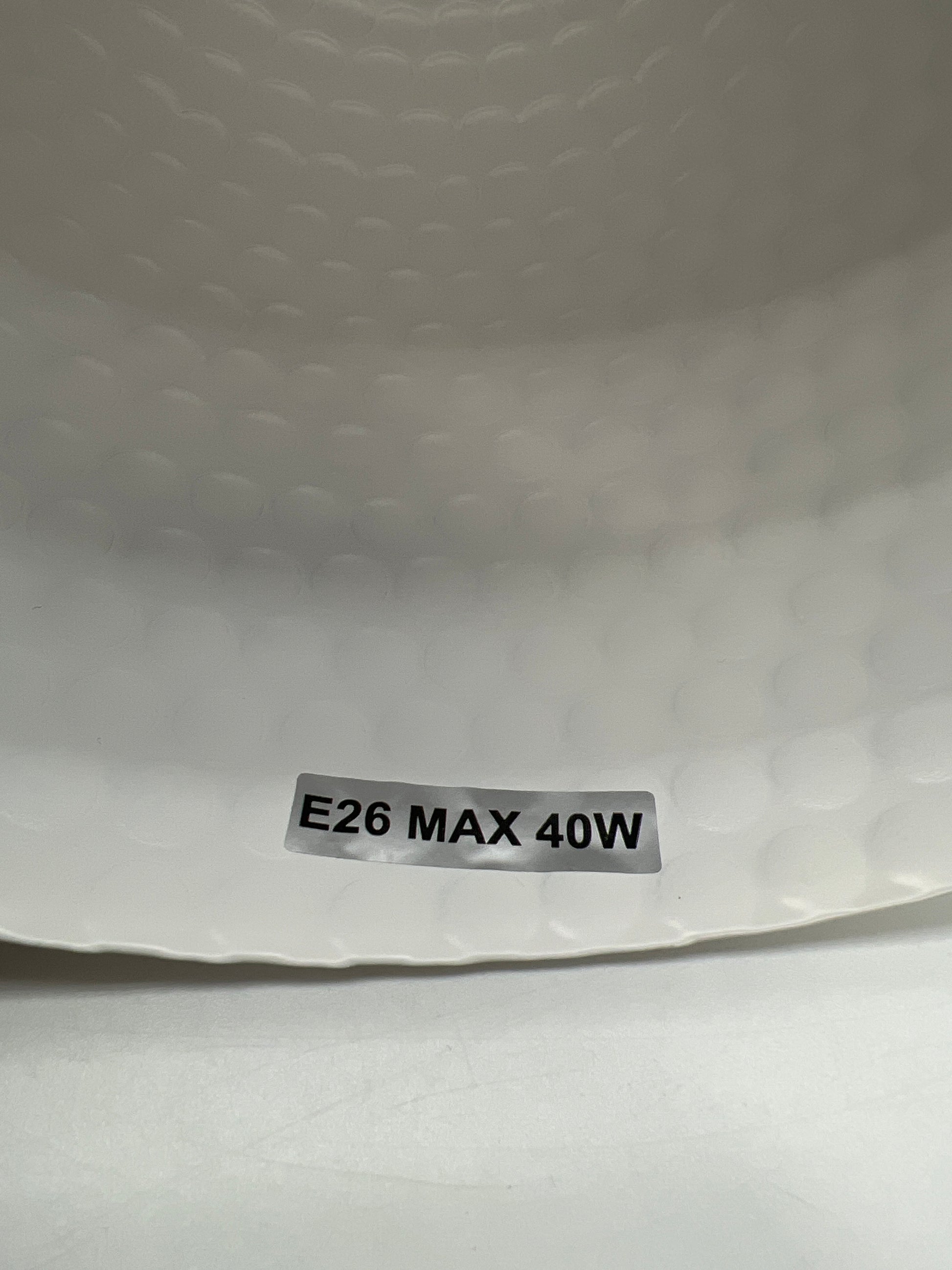 ELYONA 2 Pack Hammered Pendant Light Fixtures