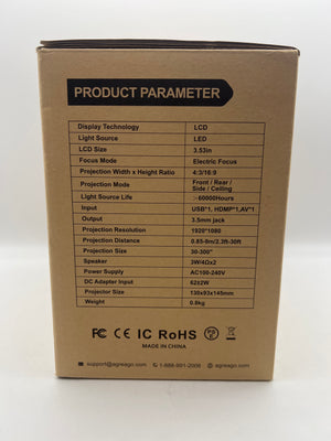 Agreago Home Theater Projector