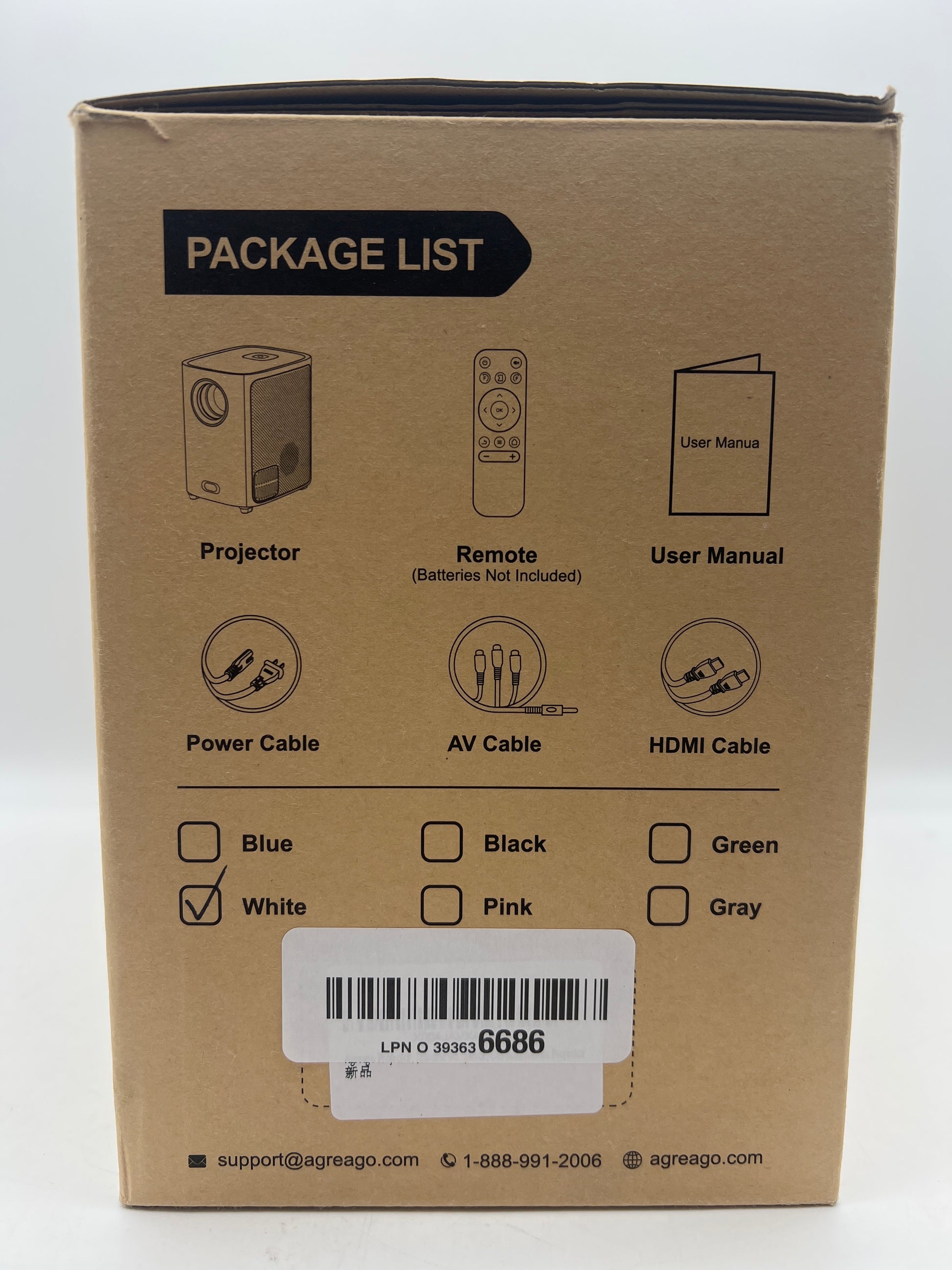 1080P 4K Support Projector