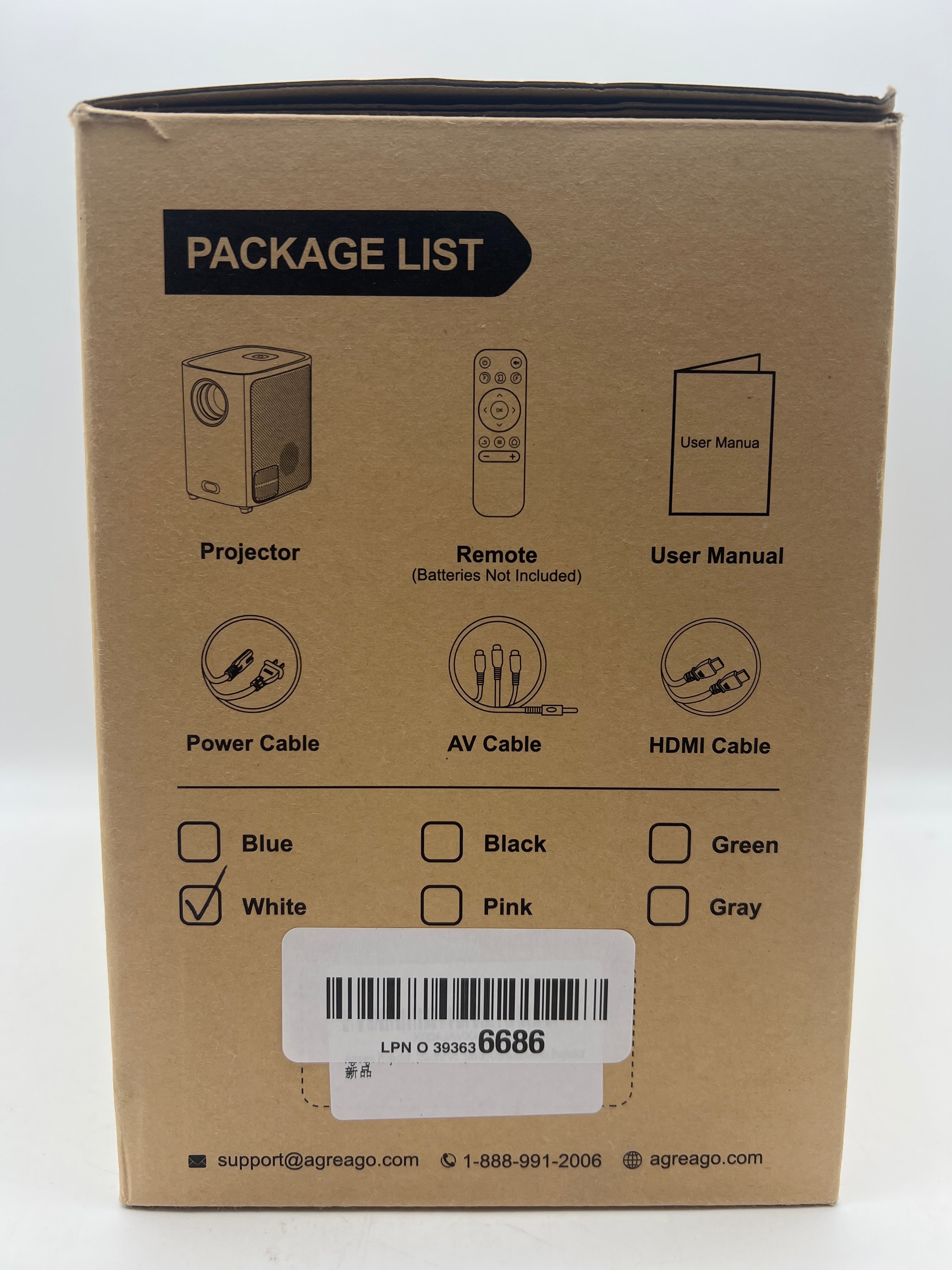 1080P 4K Support Projector