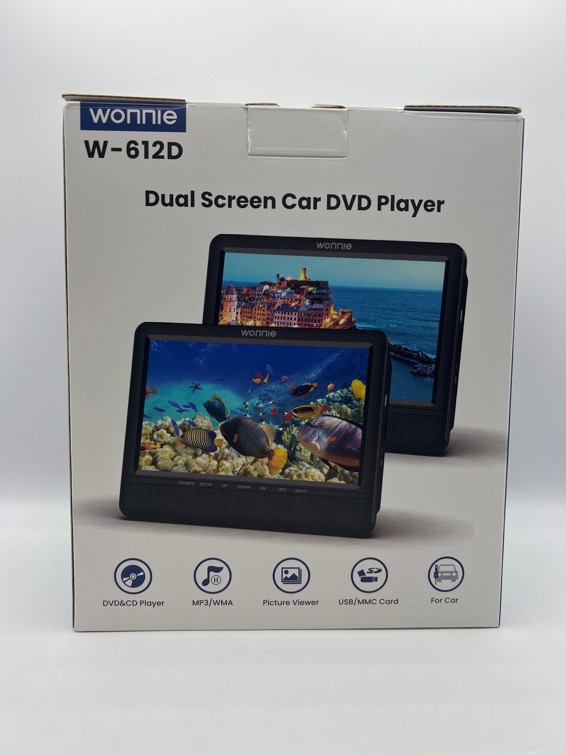 WONNIE 7.5 Inch Car DVD Player