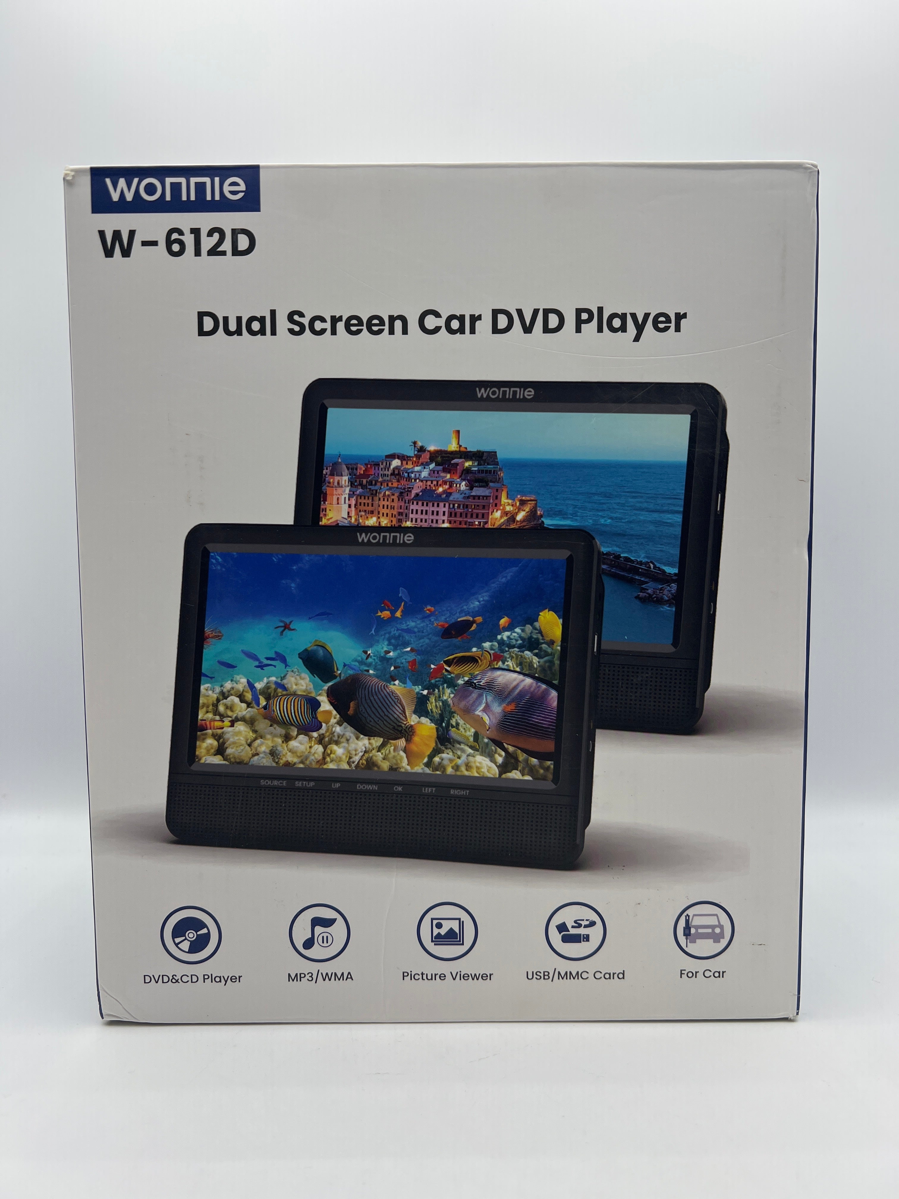 WONNIE 7.5 Inch Car DVD Player