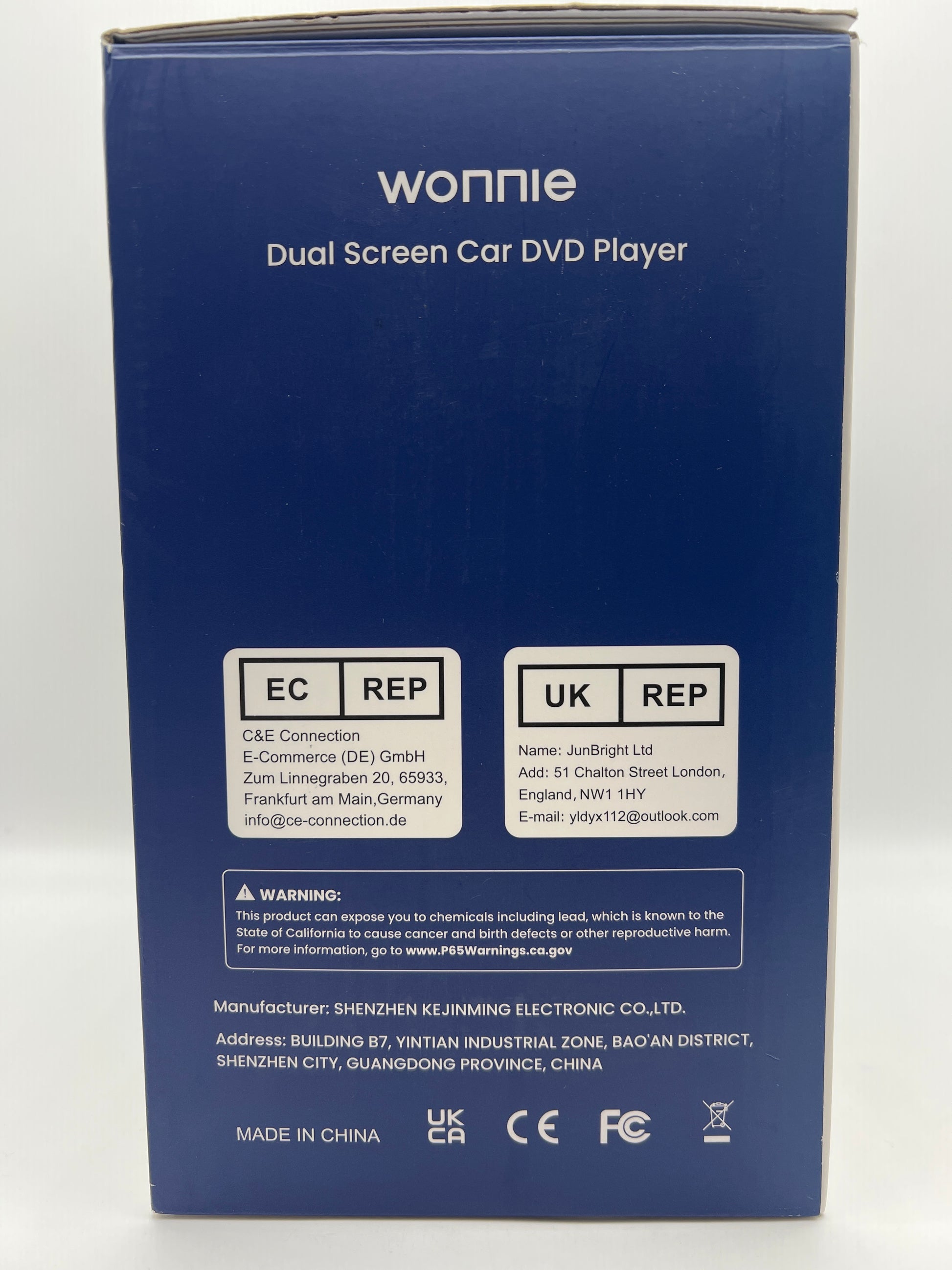 Dual Screen Car DVD Player