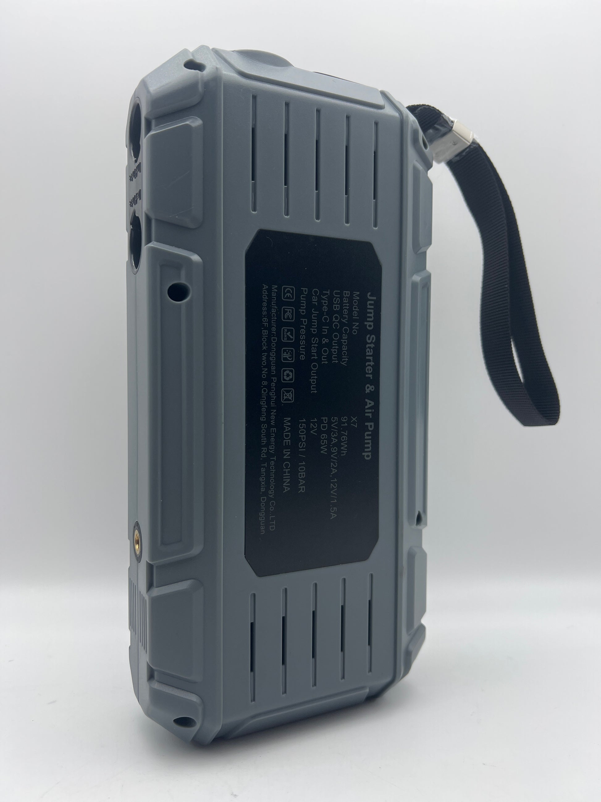 8000A Jump Starter with Air Inflator/Deflator Compressor