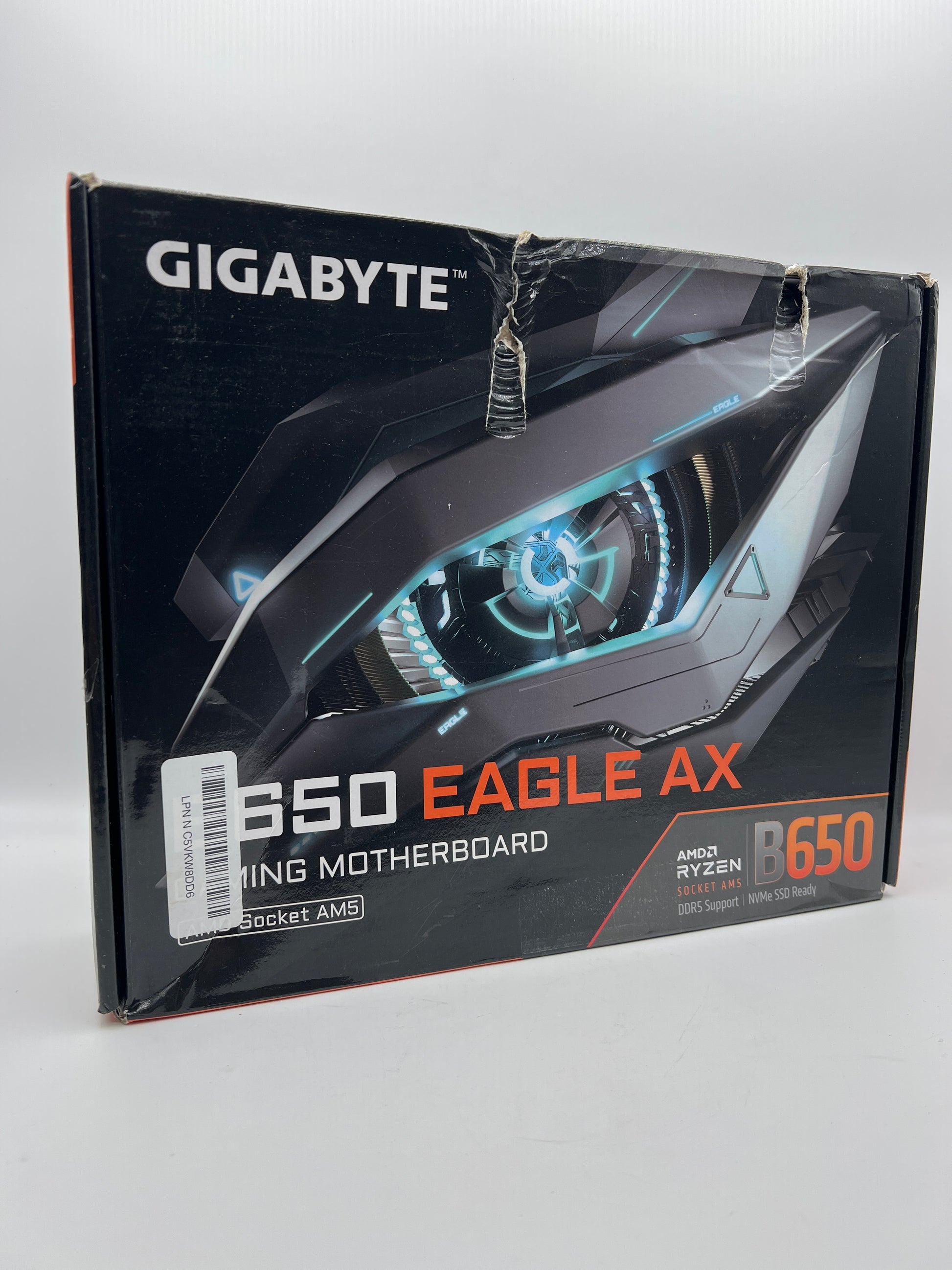 Gigabyte B650 EAGLE AX rear panel