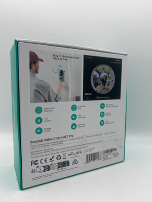 BOTSLAB 5MP Wireless Video Doorbell Camera