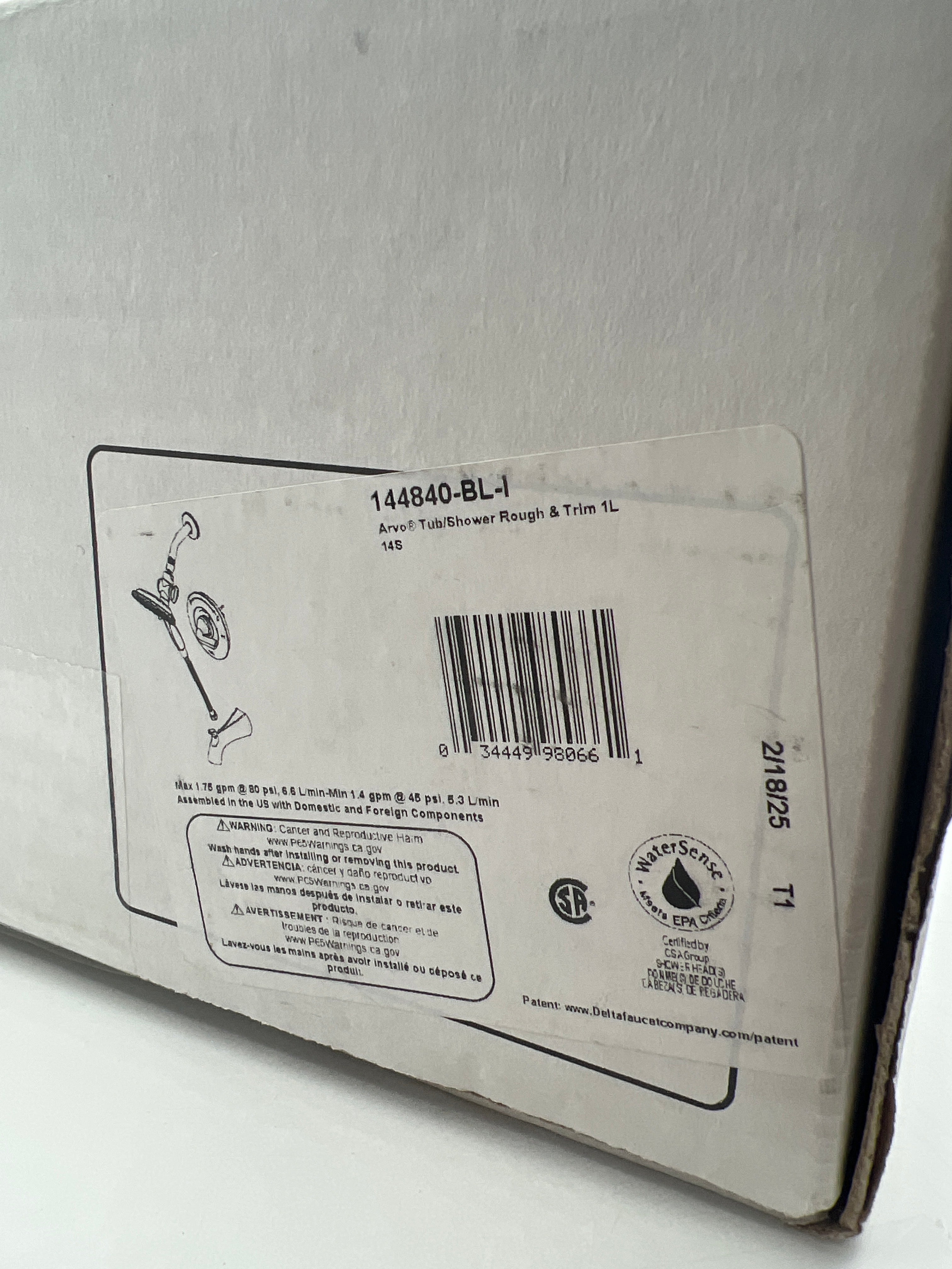 Delta In2ition Dual Shower Head