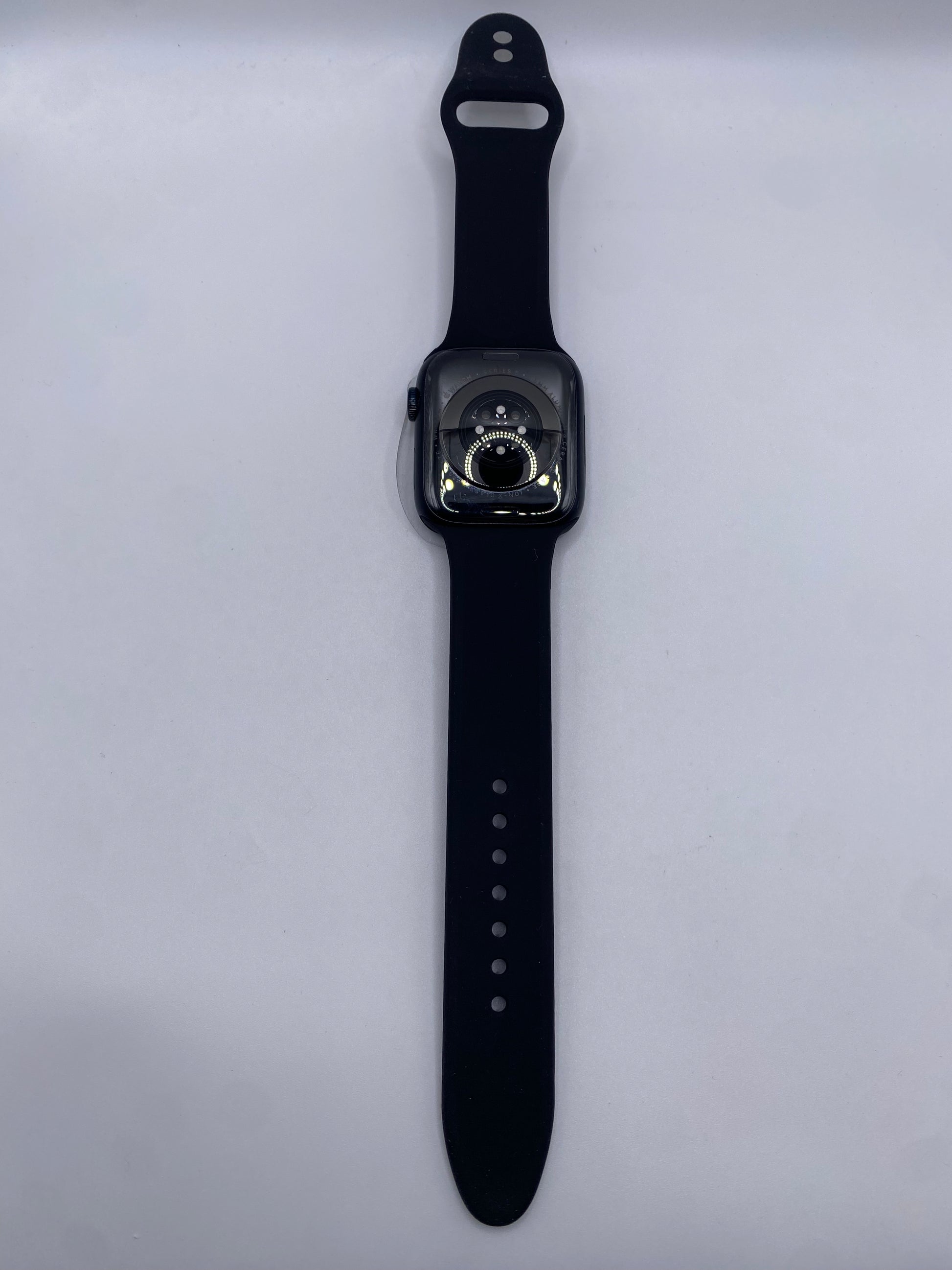Apple Watch Series 8 GPS + Cellular 45mm Midnight Aluminum Case with M/L Midnight Sport Band Renewed Premium