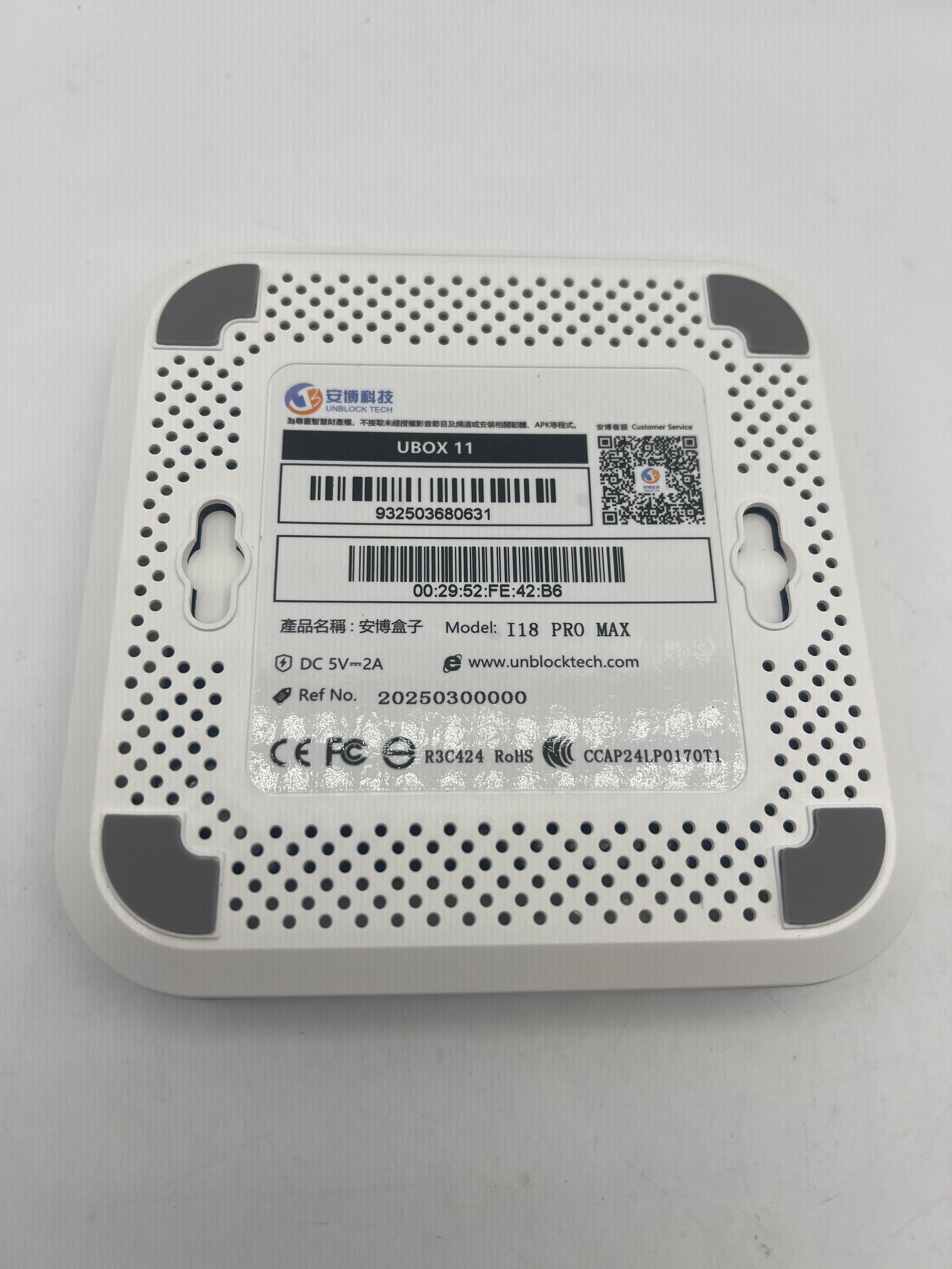 Unblock Tech UB11 H618 Gen11 64GB Flash 4GB RAM DDR3