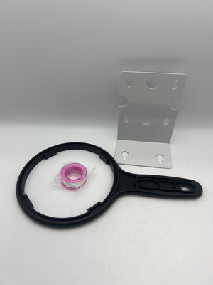 Clear 10 x 4.5 Filter Housing