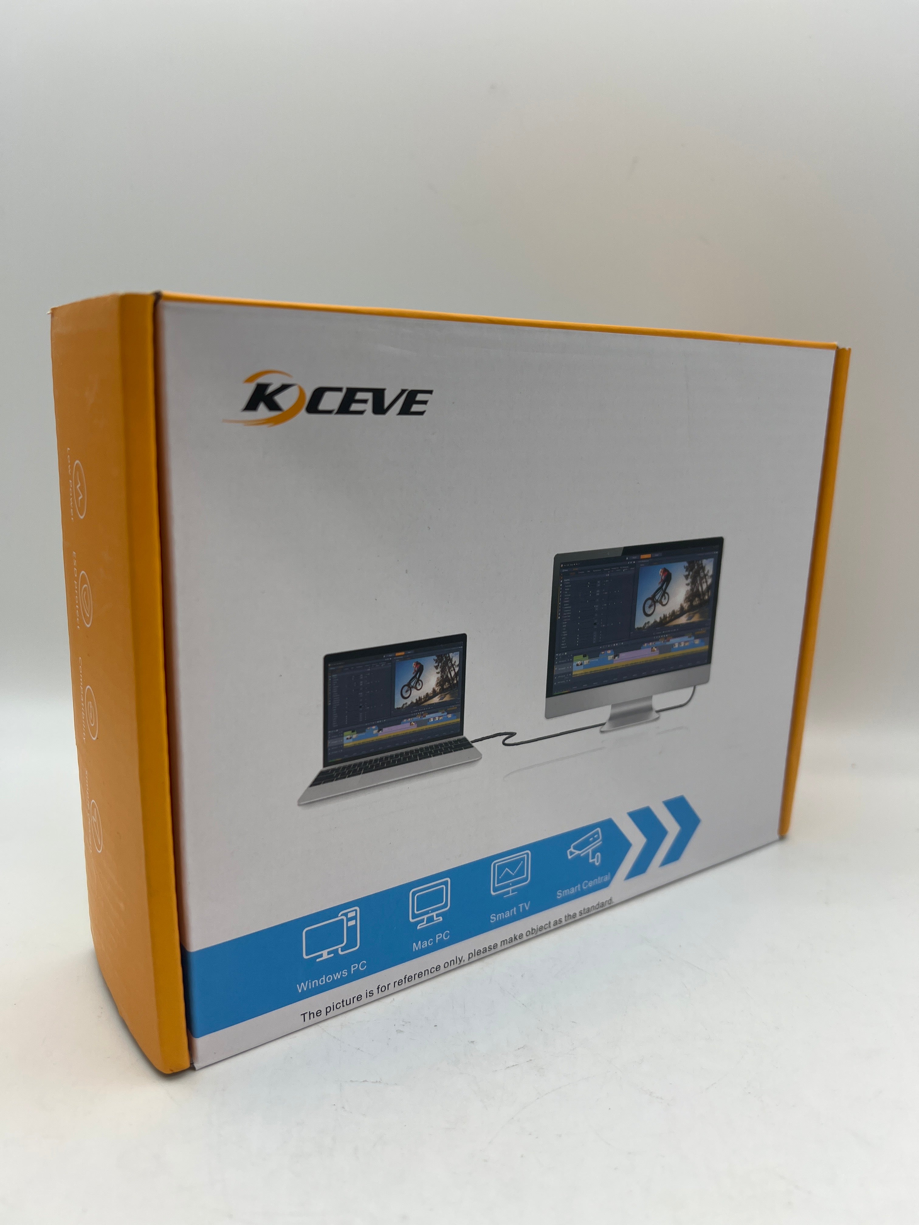 KCEVE KVM Switch 2 Monitors 2 Computers USB C HDMI DP – Seamless
