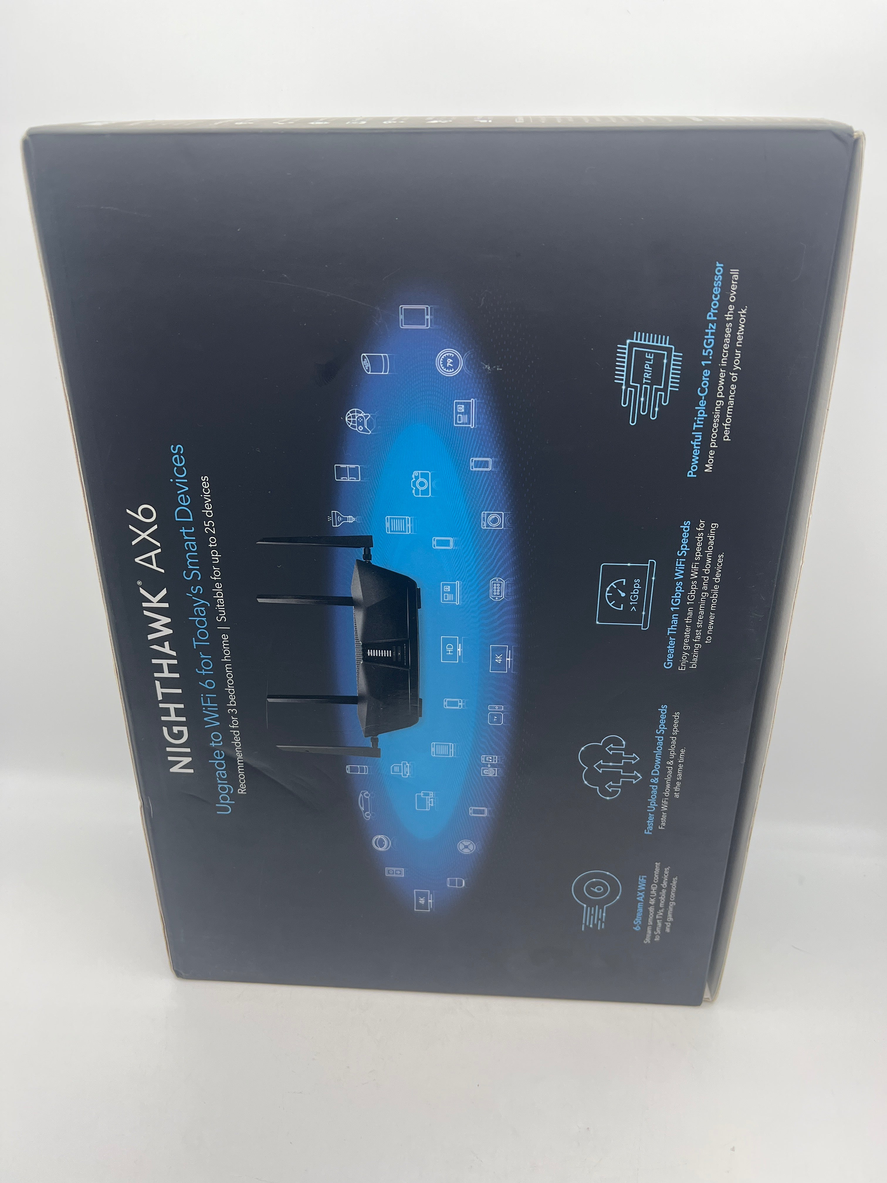 NETGEAR Nighthawk RAX54S side profile