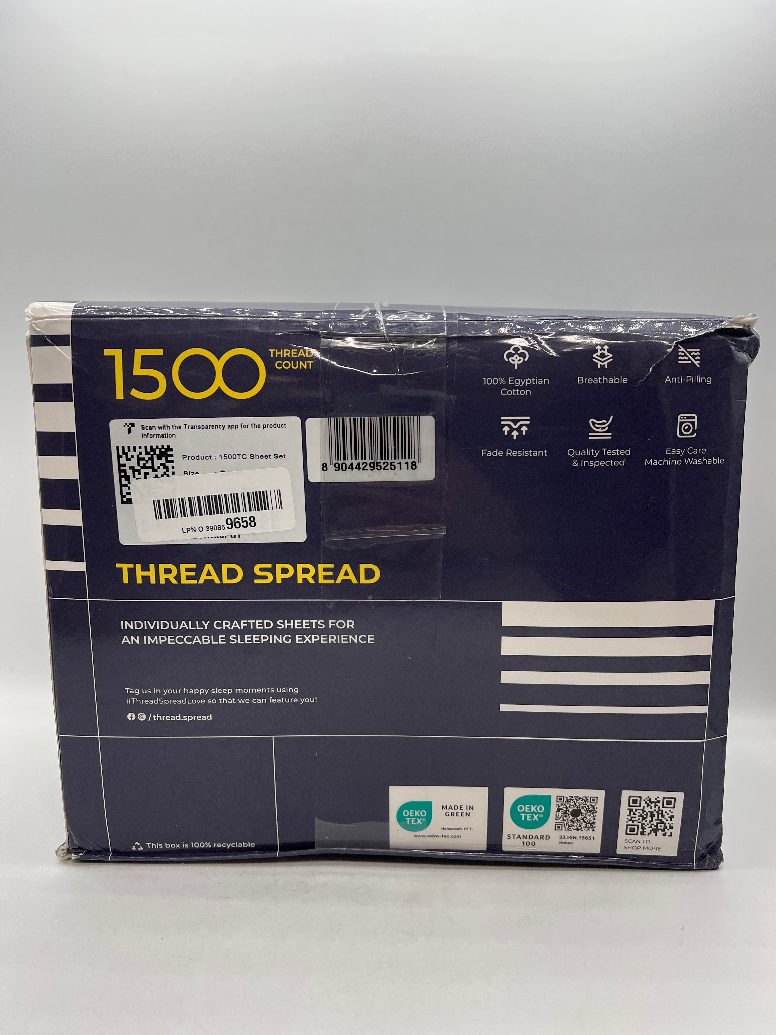 17" Deep Pocket - Navy Blue