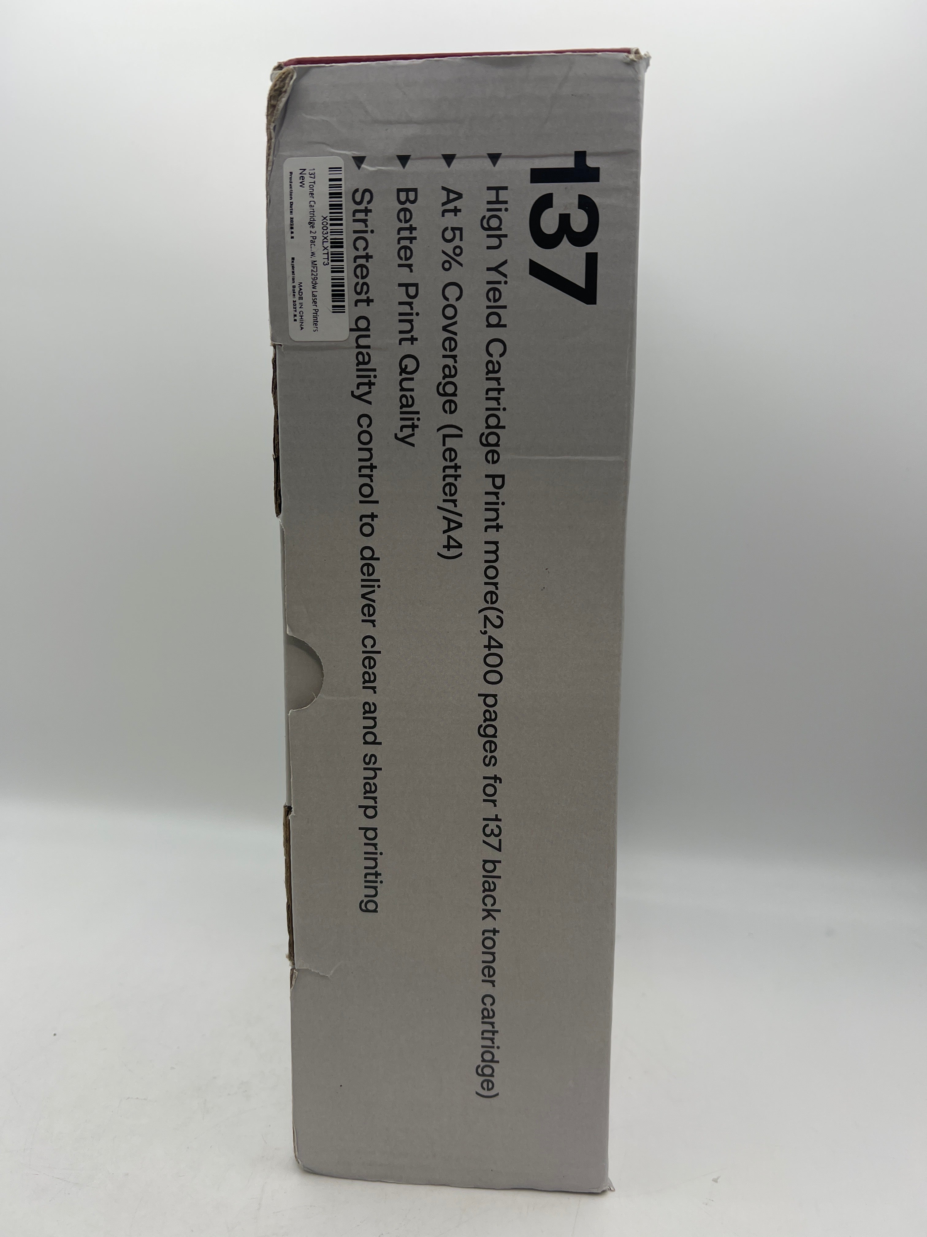 AOLIBE 137 Compatible Black Toner Cartridge Replacement for Canon 137 – 2 Pack