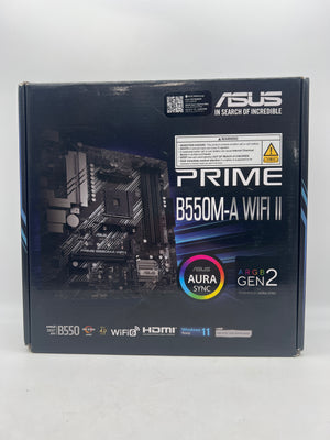 ASUS Prime B550M-A WiFi II rear panel