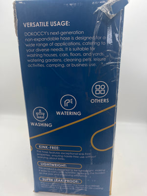 DOKOCCY Non-Expanding Garden Hose 150 ft