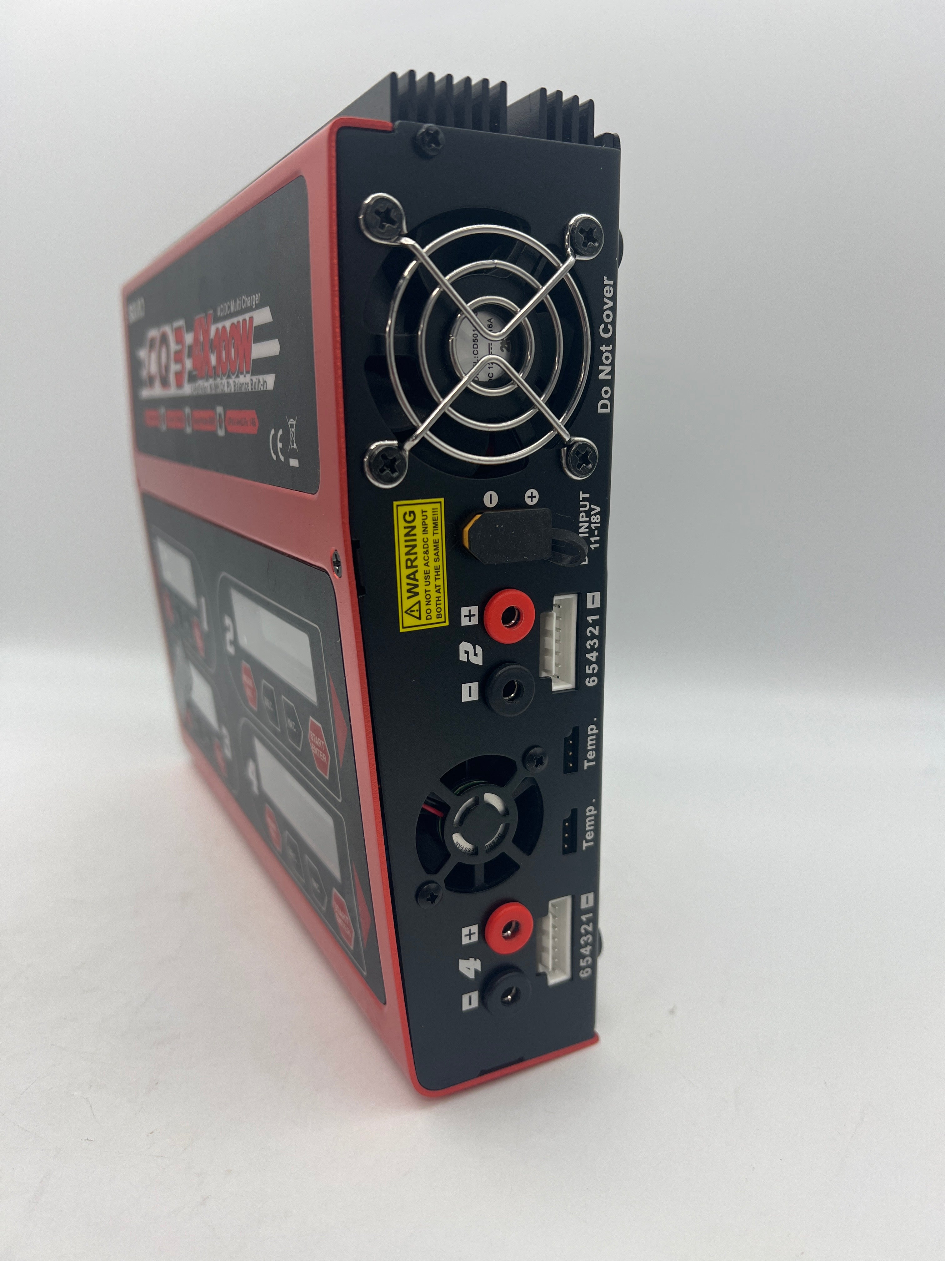 BGUAD 100Wx4/10Ax4 AC/DC 4 Port RC LiPo Charger Discharger